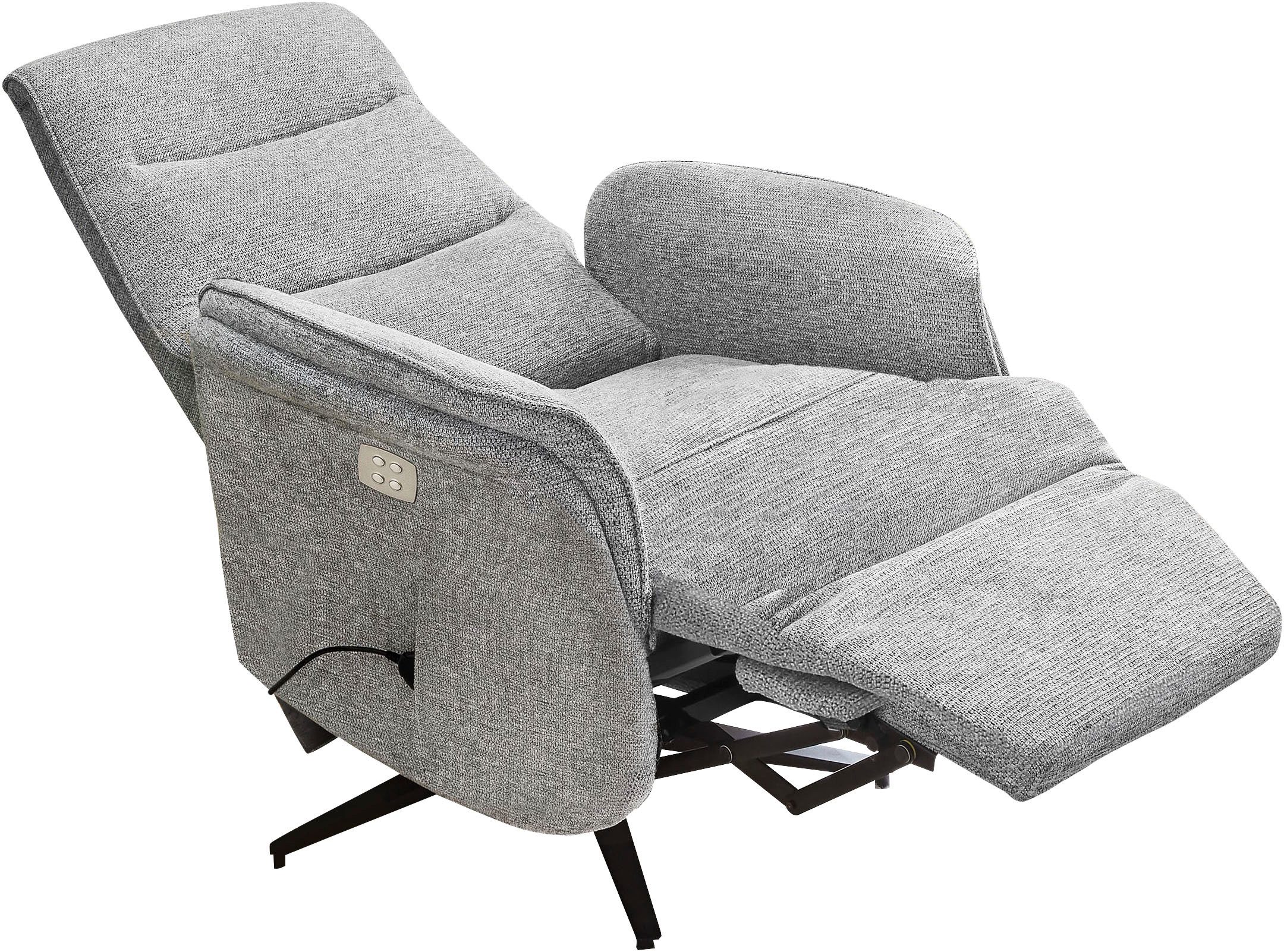 Jockenhöfer Gruppe TV-Sessel Miami, B: 74 cm, Sitzhöhe: 47 cm, elektr. Relaxfunktion, Heizfunktion & Massage, 2 Motoren