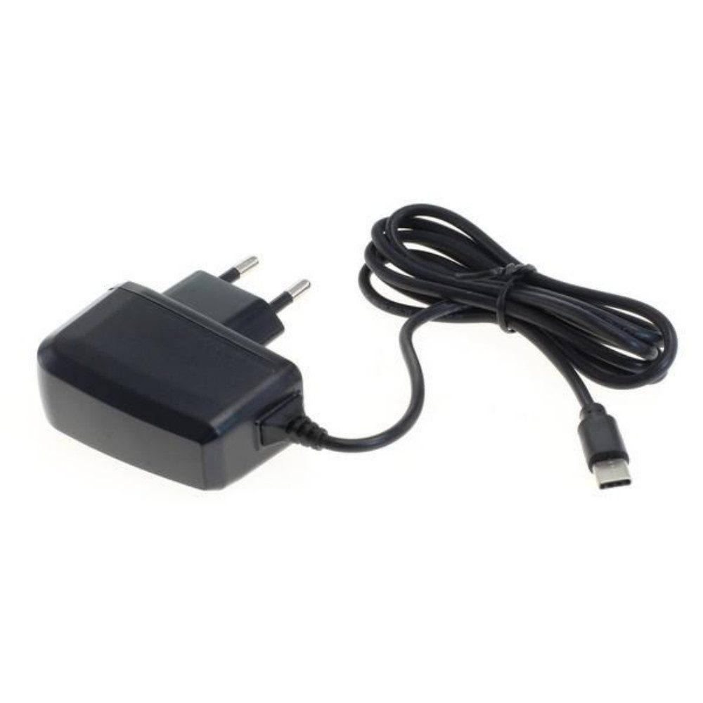 USB-C Ladegerät / Netzteil - 2000mA 2A / 5V schwarz USB-Ladegerät