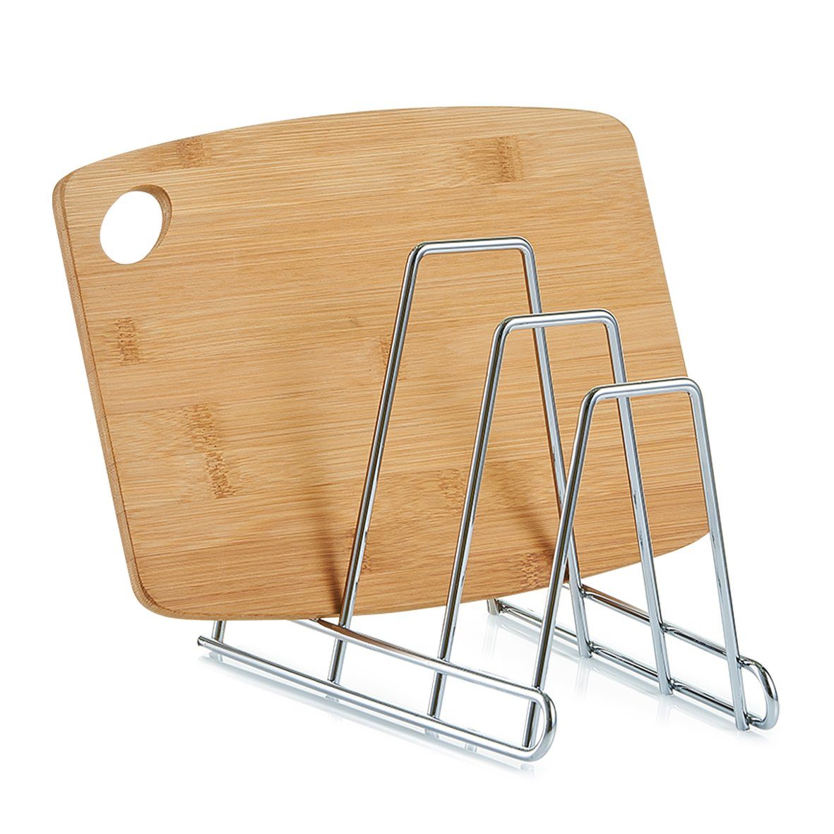 Zeller Present Küchenorganizer-Set Brettchen-/ Tellerständer, Metall günstig online kaufen