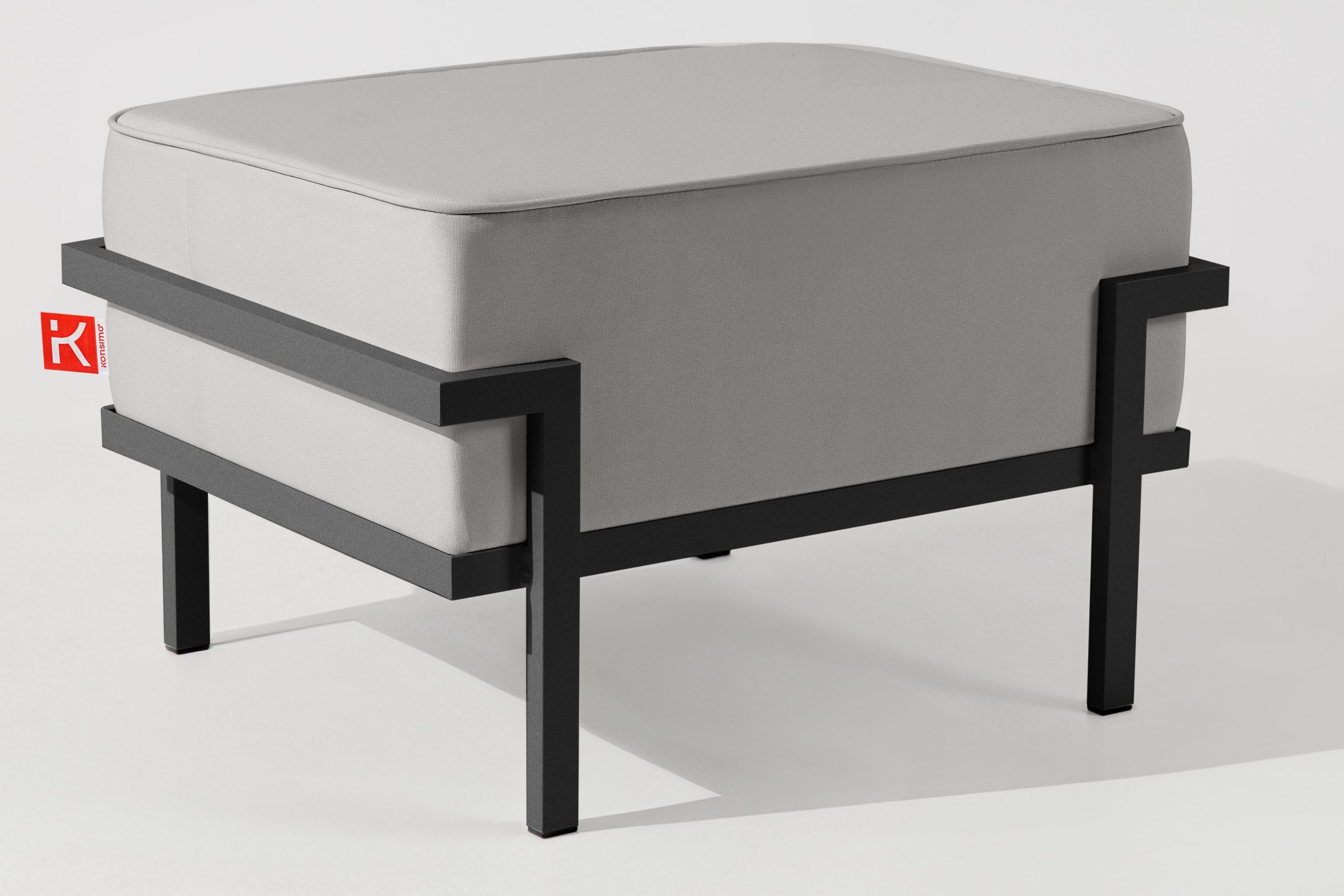 KONSIMO® Gartenlounge-Hocker TRIGLO Garten-Puffs, Gewicht: 10 günstig online kaufen