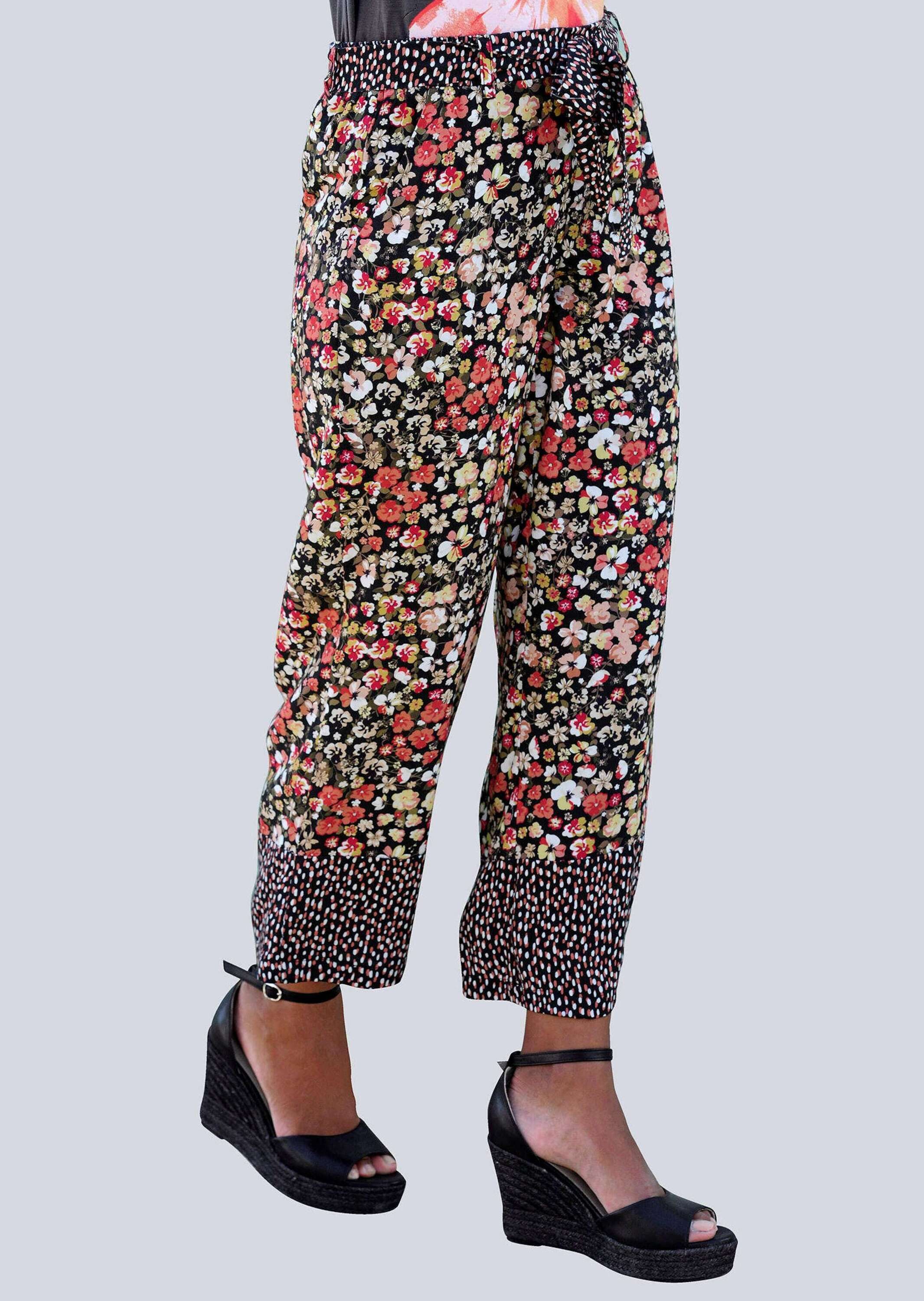 Alba Moda Strandhose Strandhose mit getupften günstig online kaufen