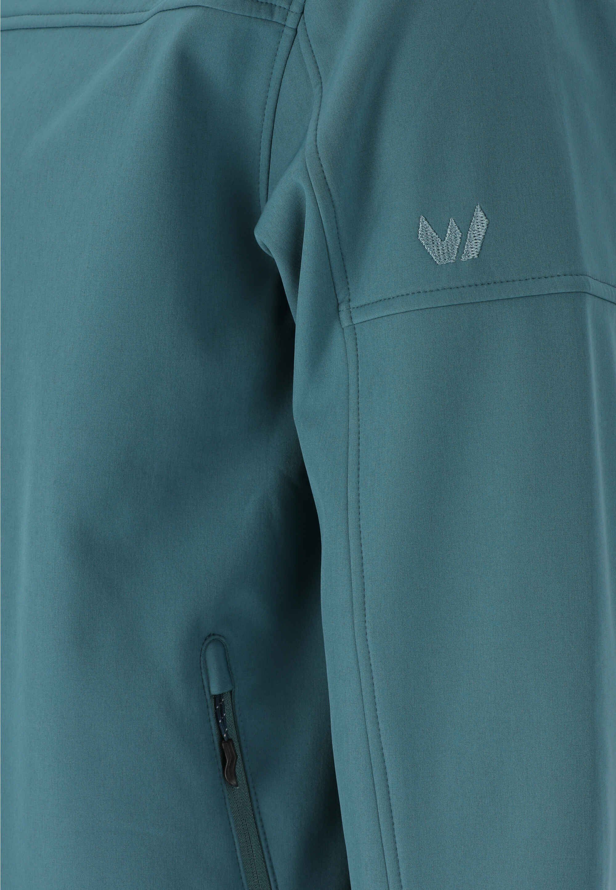 WHISTLER Softshelljacke wasserdichter mit Funktion grün-grau Dublin