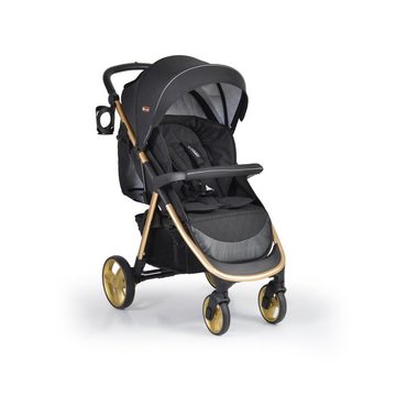 Cangaroo Kombi-Kinderwagen Kombikinderwagen Noble 3 in 1, Babyschale, Babywanne, Sportsitz klappbar