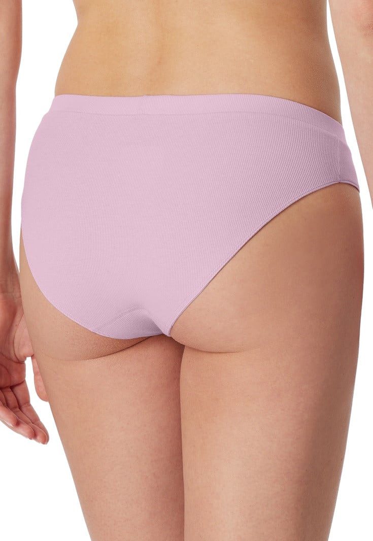 Schiesser Slip Doppelripp Organic Cotton Unterwäsche rosa/sandbraun Damen - 1 Stück