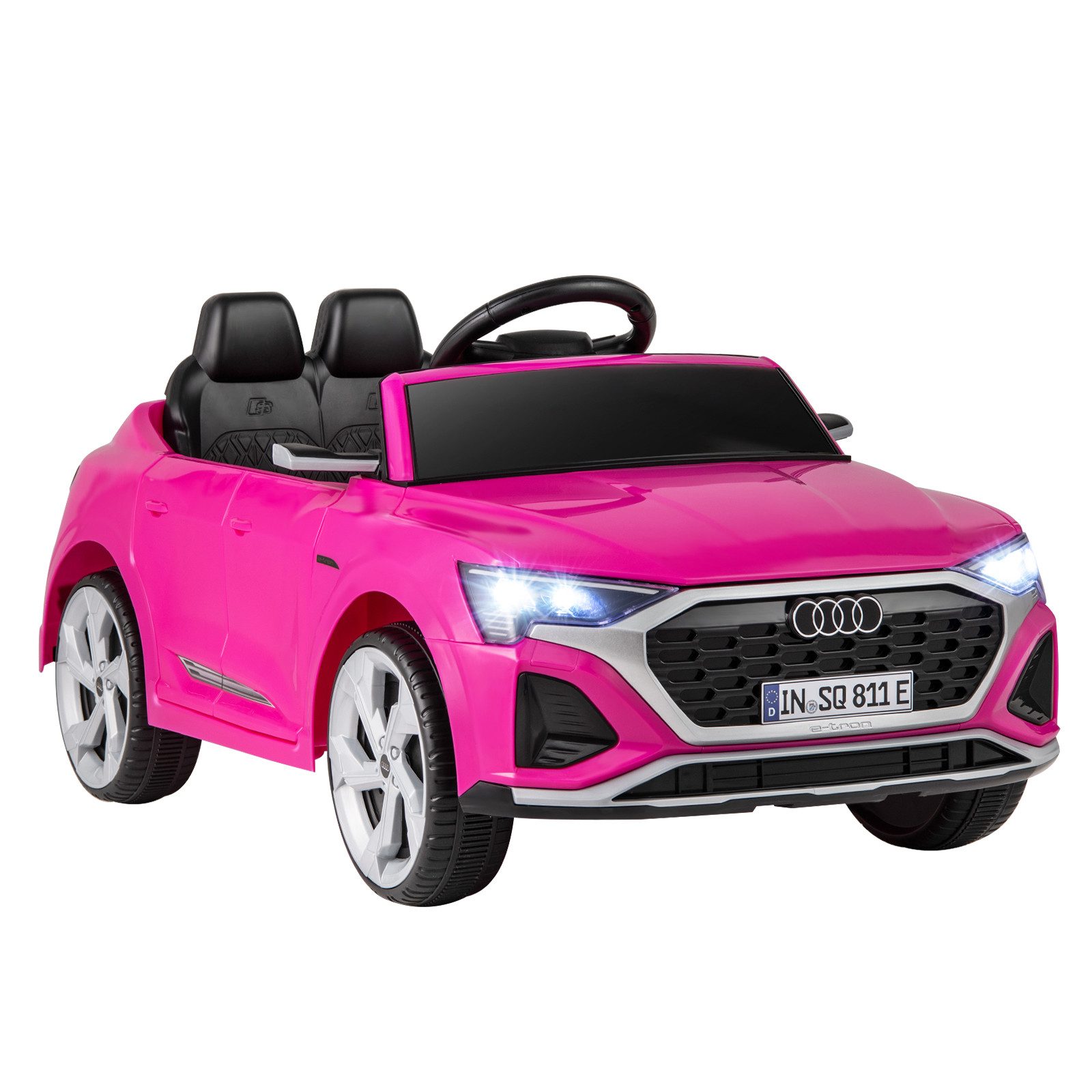 COSTWAY Elektro-Kinderauto, Belastbarkeit 30 kg, Audi Elektrofahrzeug mit H günstig online kaufen