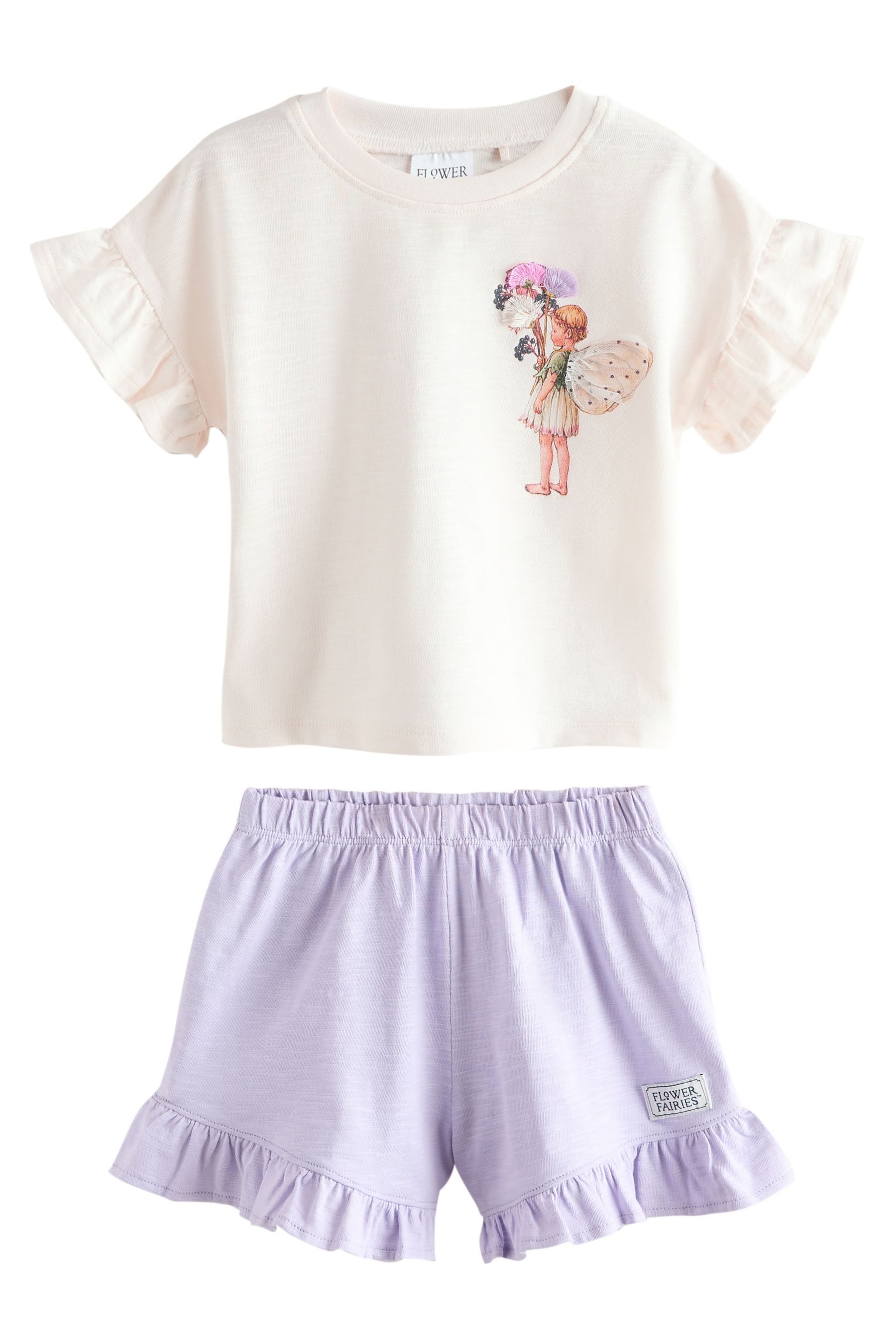 Next Shirt & Shorts Shorts-Set, Blumenelfen (2-tlg)
