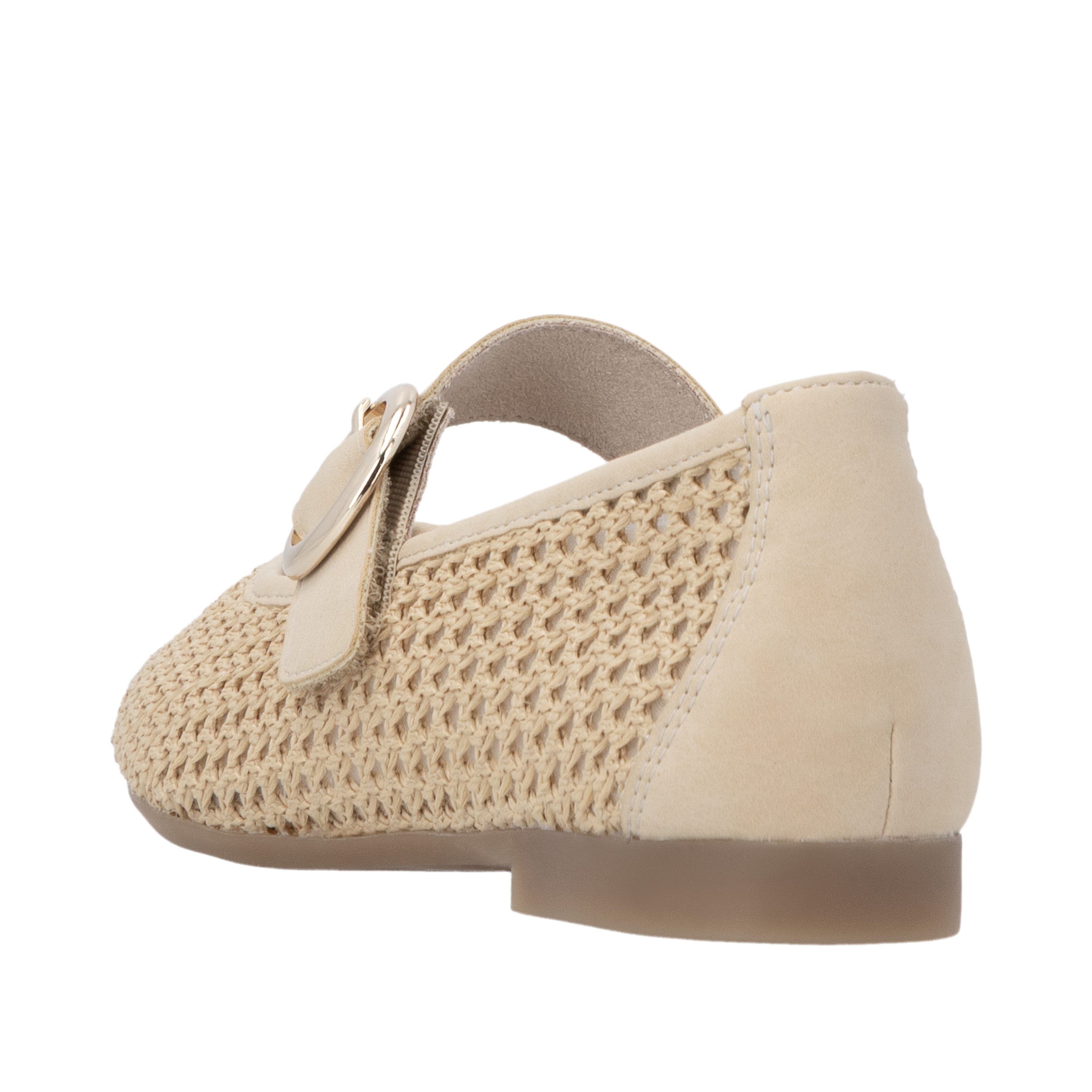 Remonte Riemchenballerina Sommerschuh, Flat, Ballerina, Schlupfschuh mit weicher Innensohle
