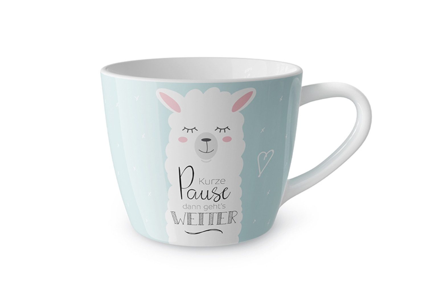La Vida Geschenk für Dich Tasse La Vida Maxi-Becher für Dich, Kurze Pause dann geht's weiter, Spülmaschinengeeignet