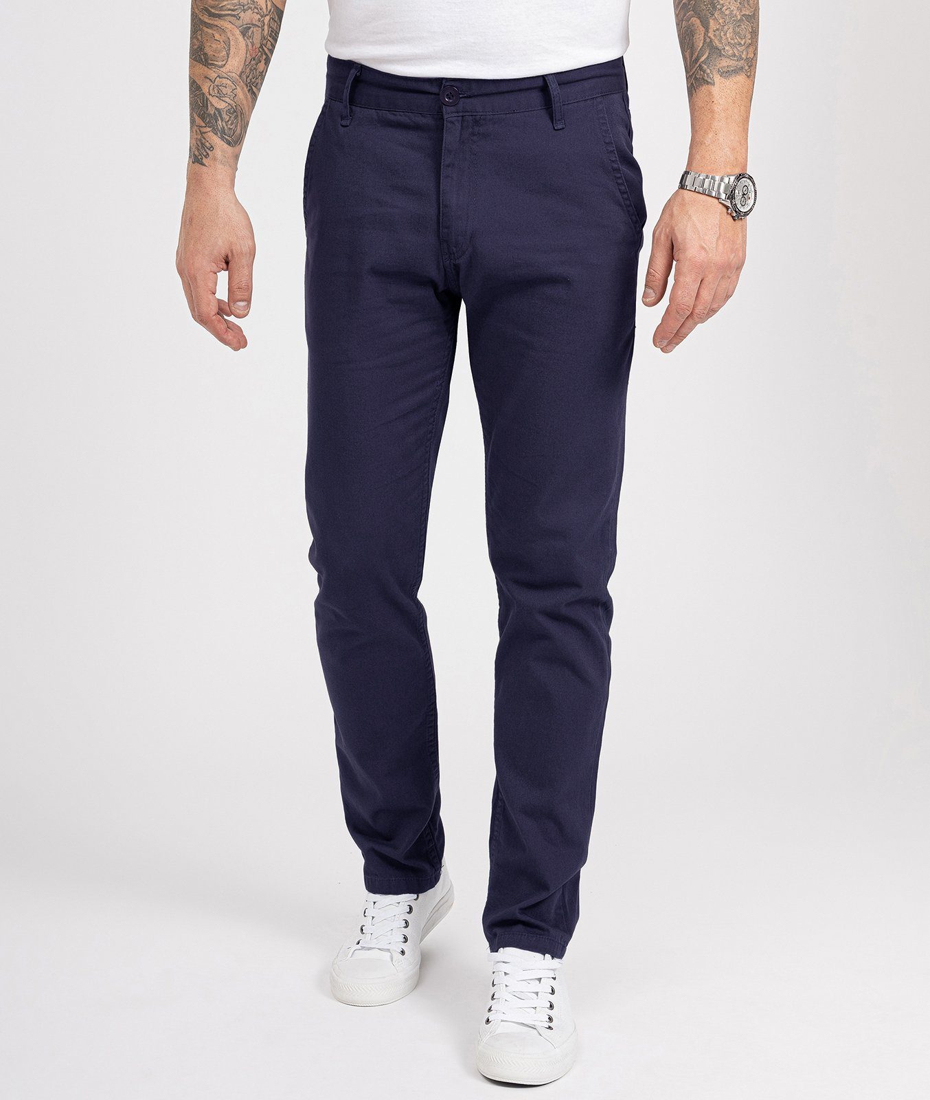 Chinohose Herren Regular Fit Chinohose RC-2083