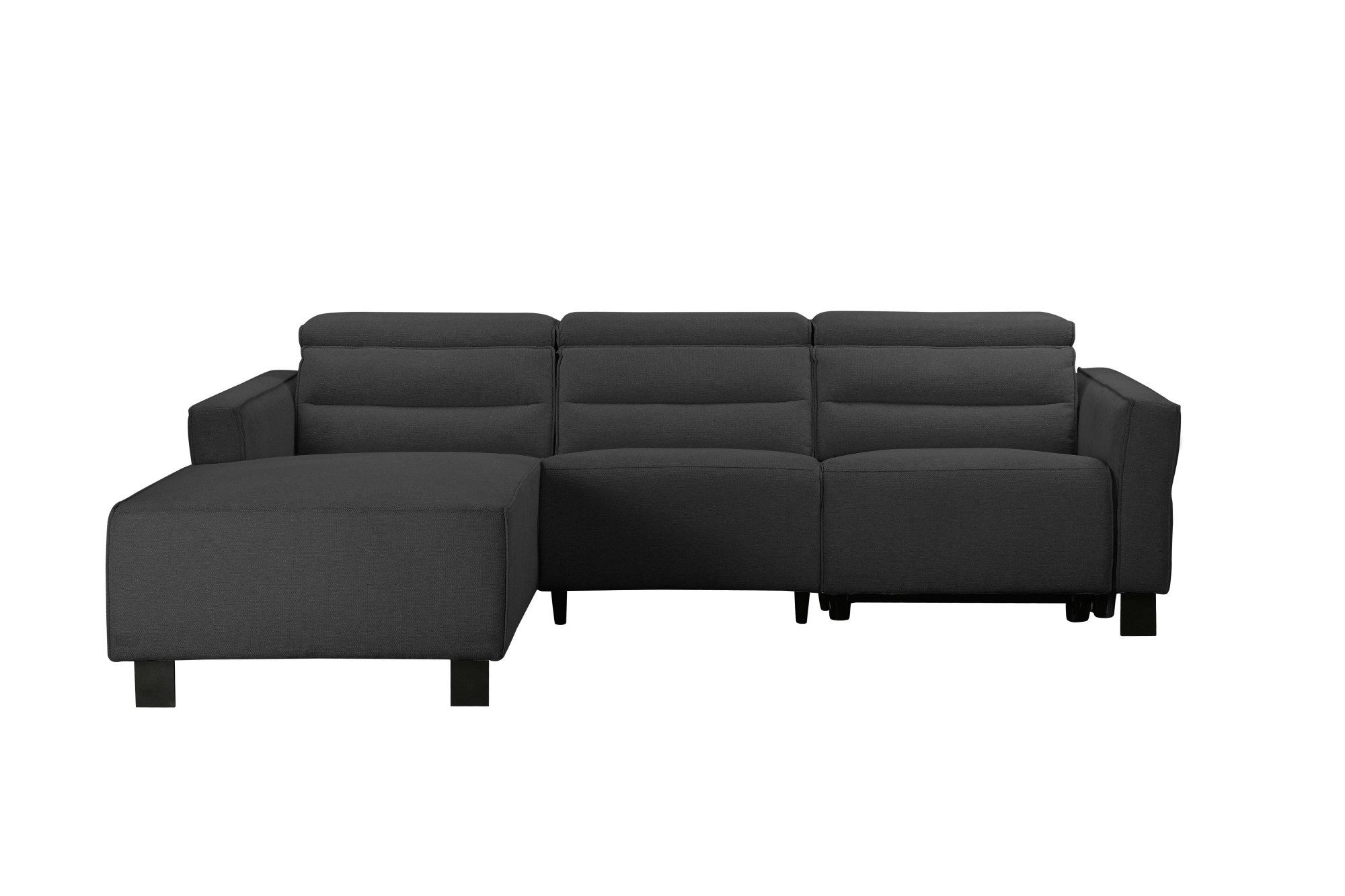 Home affaire Ecksofa "Carpari, L-Form, 263 cm, manuelle o. elektrische Rela günstig online kaufen