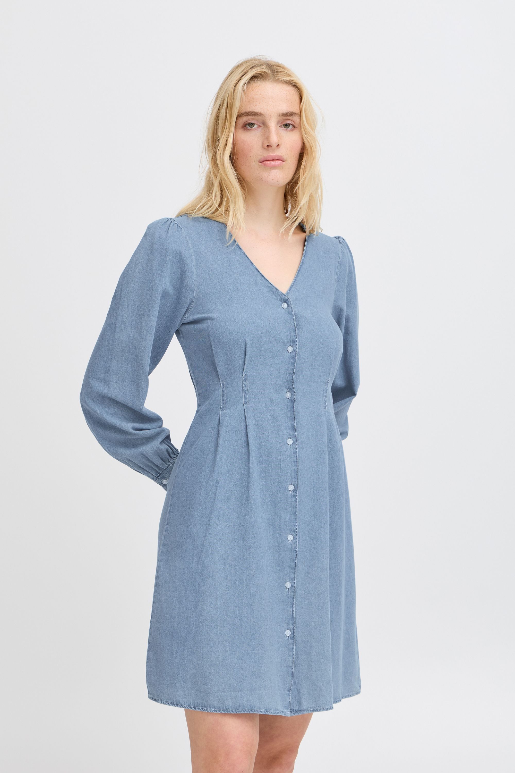 Ichi Jeanskleid IHARCHER DR Modisches Kleid günstig online kaufen