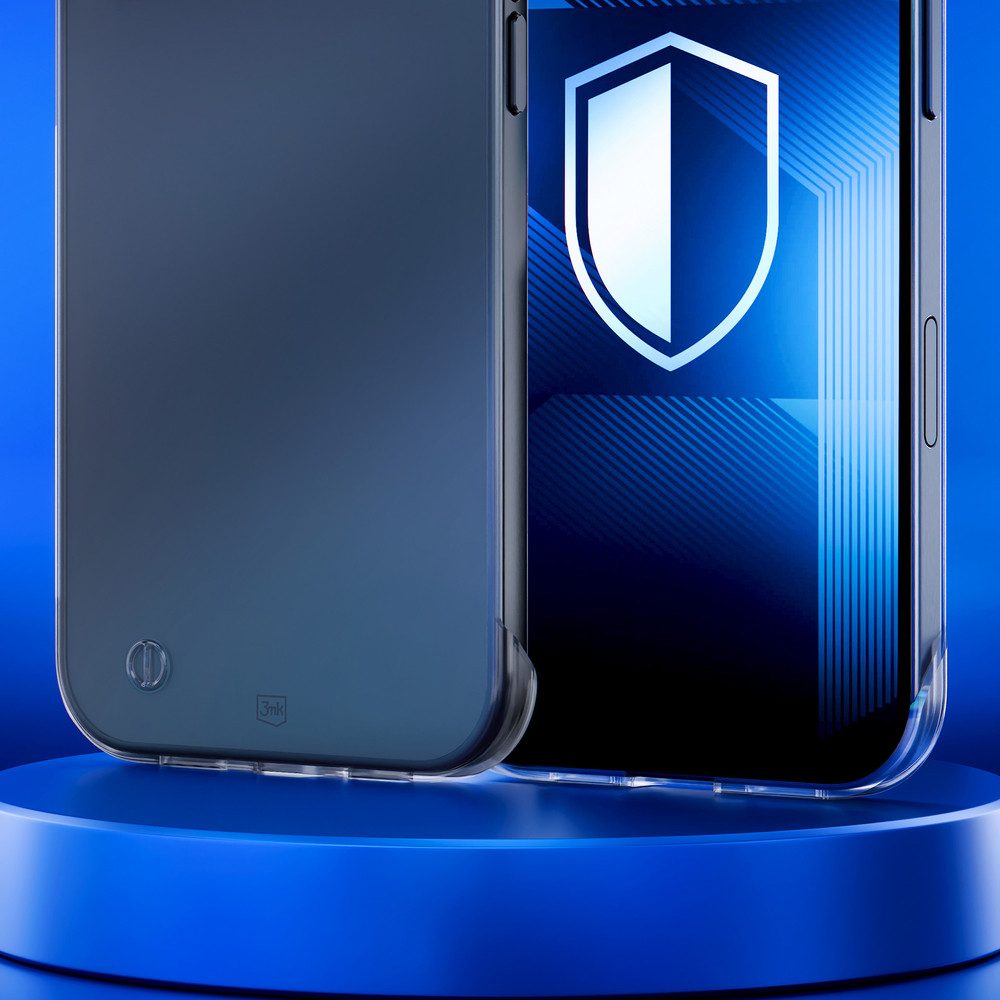 3MK Smartphone-Hülle Handyhülle Schutzcover Backcover, ultraleicht 20 g, rahmenlos, Military Grade