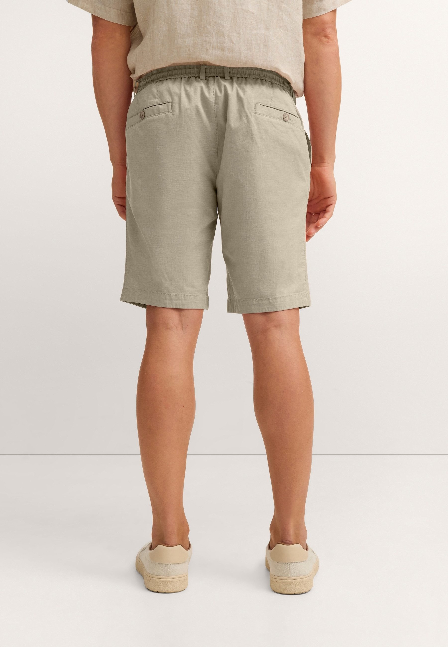 bugatti Bermudas Soft touch mit Kordelzug