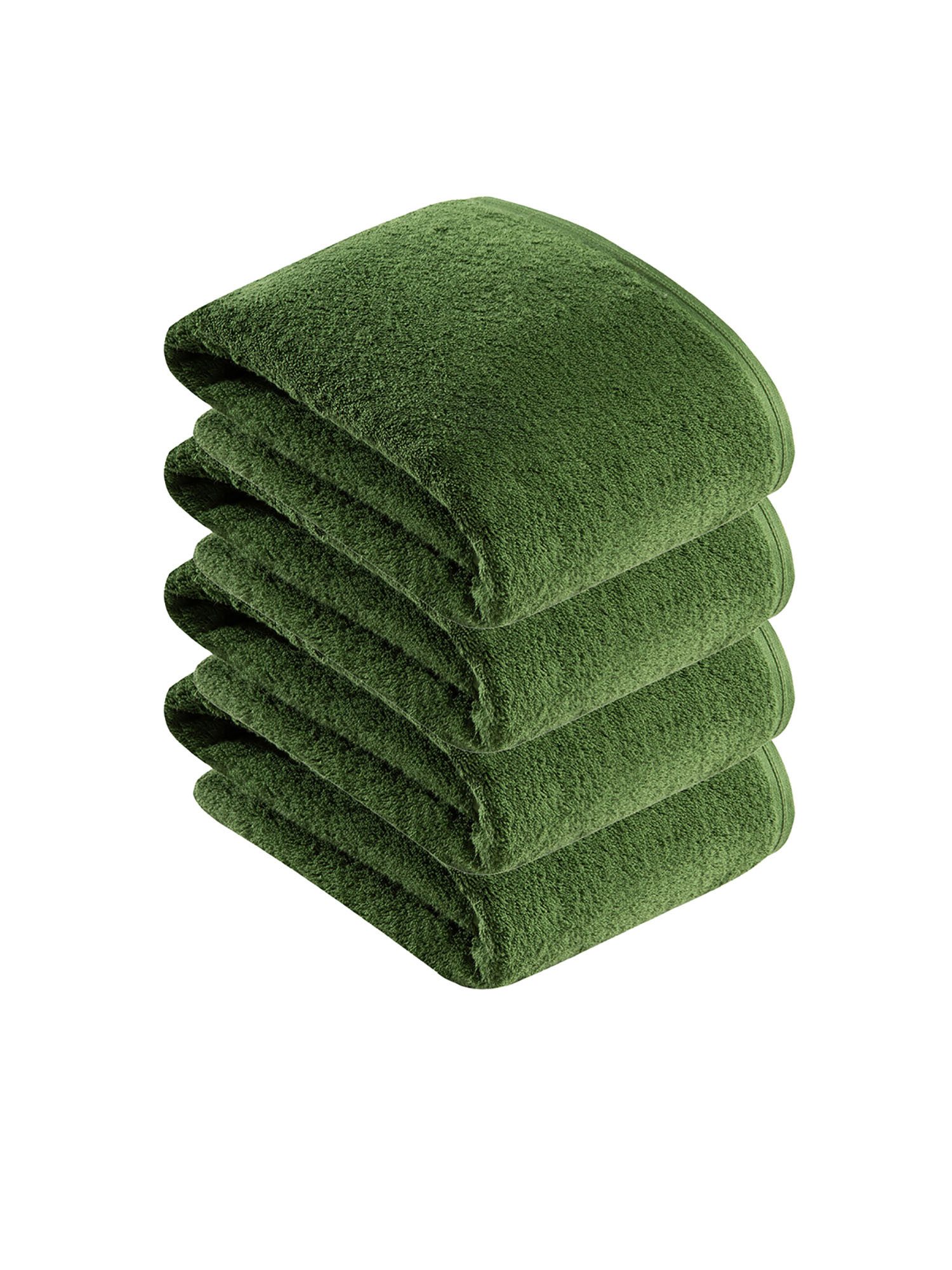 Vossen Badetücher 4er Pack Badetuch 100 x 150 cm Vegan Life, Frottier (Spar-Set, 4-St)