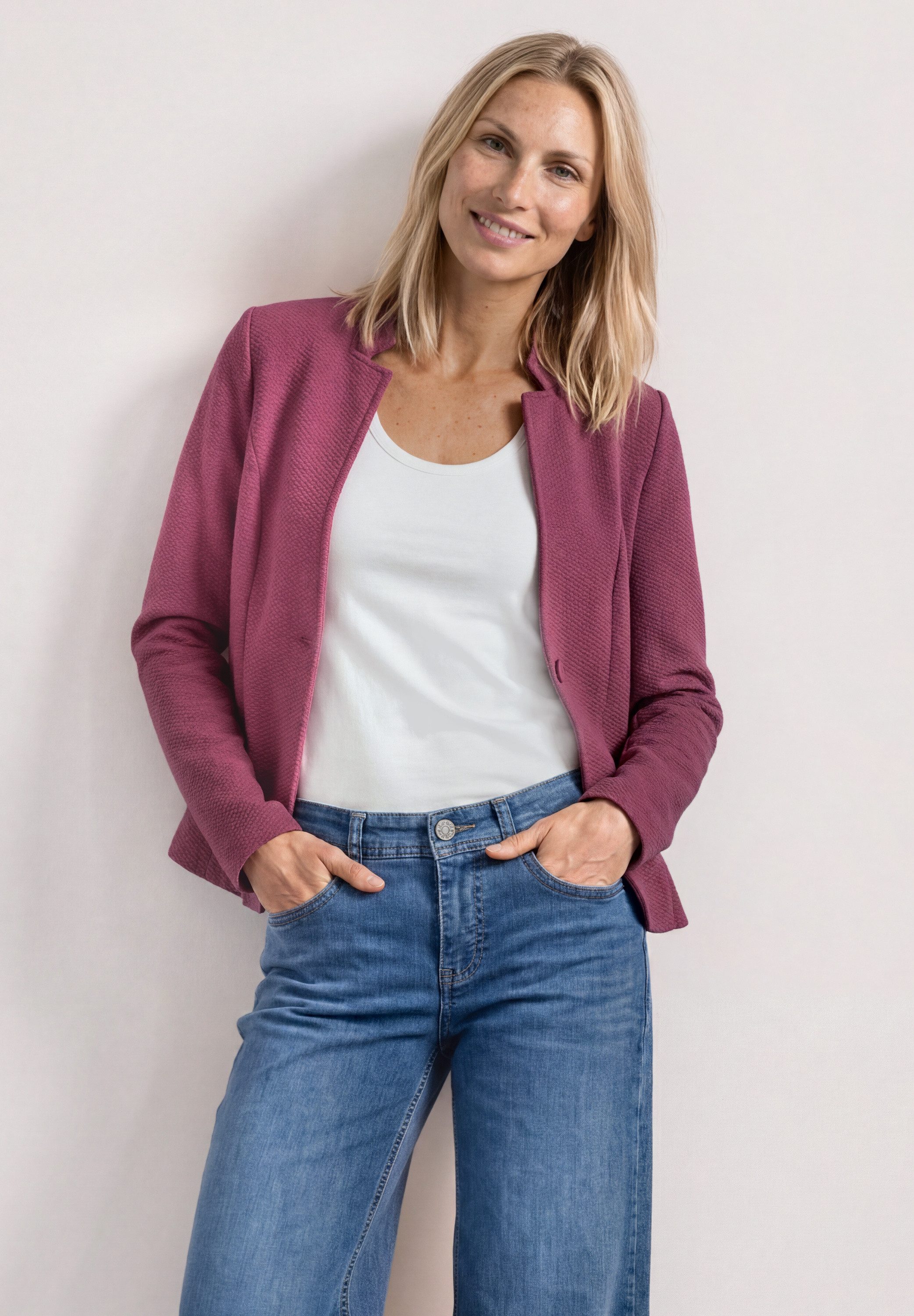 STREET ONE Kurzblazer mit Reverskragen