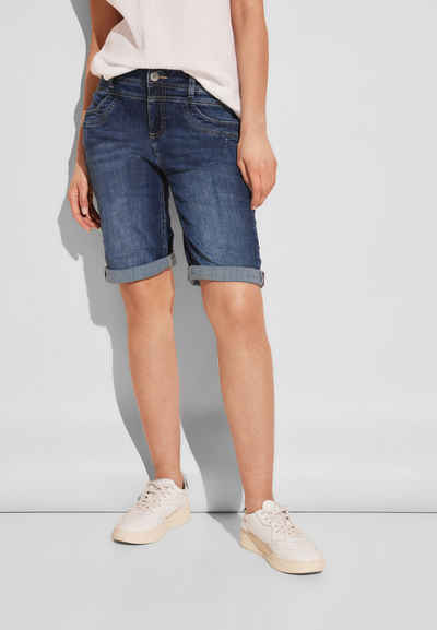 STREET ONE Bermudas mit Ziernaht