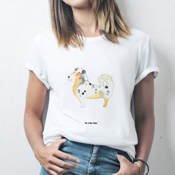 Mr. & Mrs. Panda T-Shirt Hund Australien Shepherd - Weiß - Geschenk, Hundeliebe, T-Shirt, Fami (1-tlg)