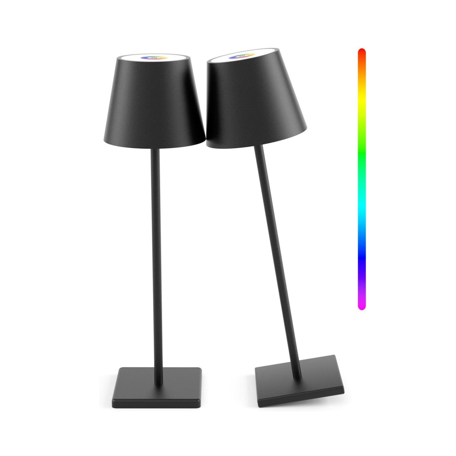 Elegear Nachttischlampe LED Dimmbare Akku Tischlampe günstig online kaufen