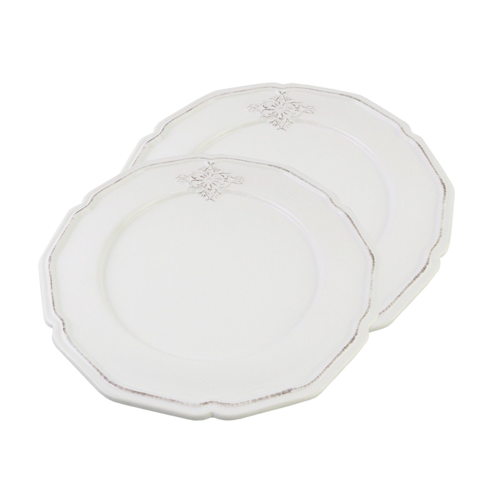 Neuetischkultur Speiseteller Speiseteller Keramik weiß 2er-Set Bessie, (2 St), Essteller. Reduzierter Preis € 11,19. Unverbindliche Preisempfehlung € 19,00