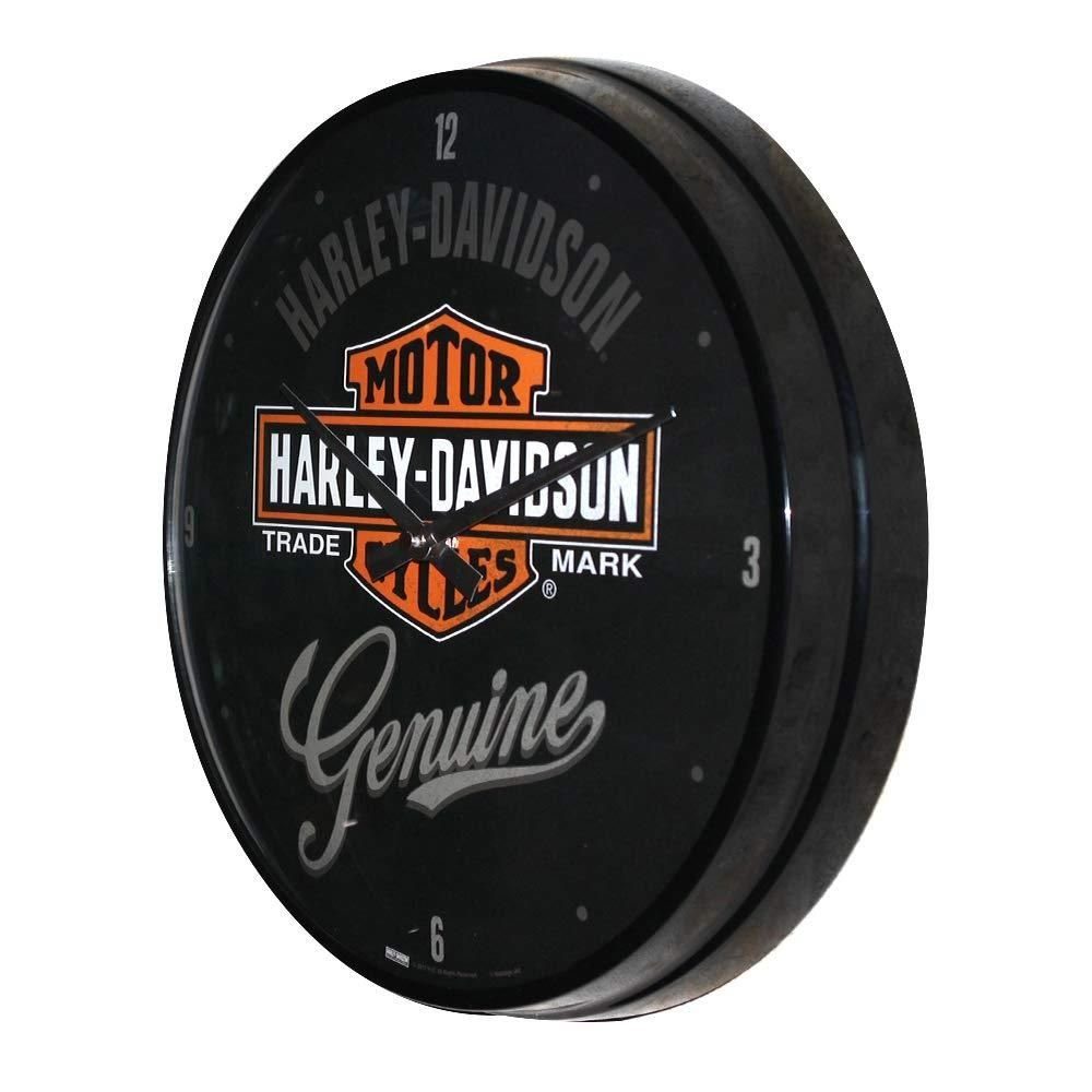 Nostalgic-Art Wanduhr Wanduhr Küchenuhr Ø31cm Analog Batterie - Harley-Davidson #2