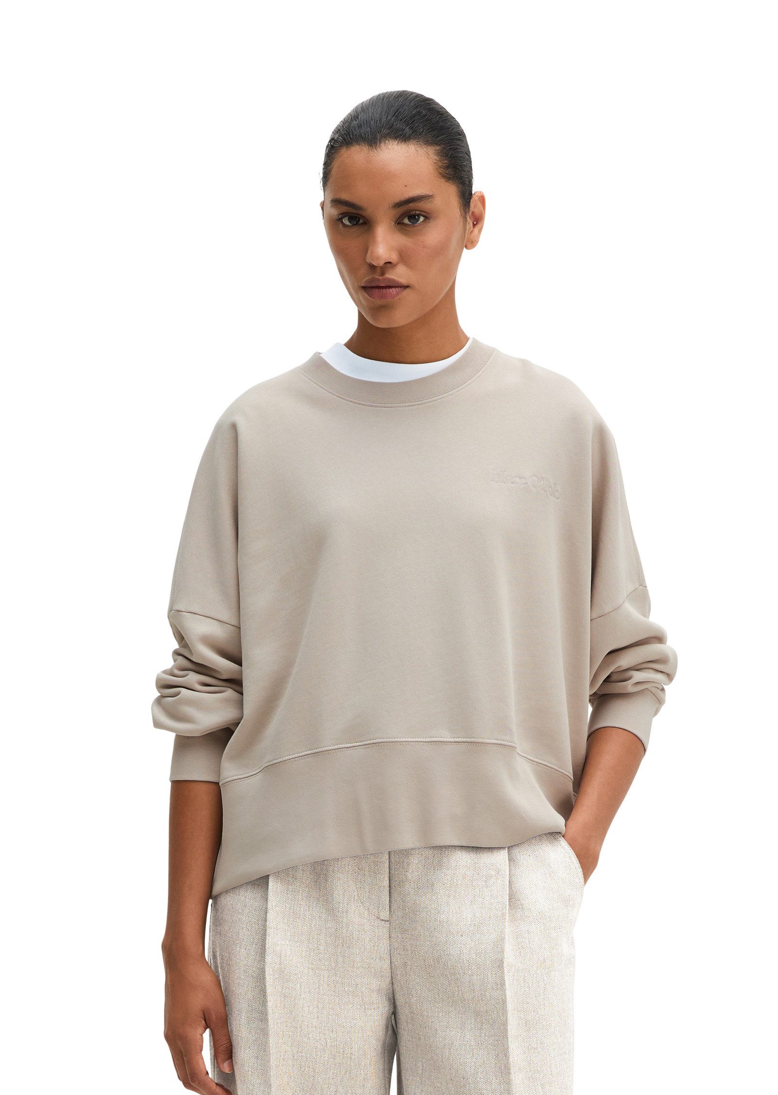 Marc O'Polo Sweatshirt mit recycelter Baumwolle