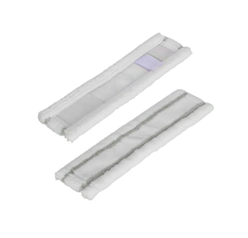 Trade-Shop 2x Wischtuch passend für Kärcher WV2, WV5, WV45, WV50, WV51, WV52, WV5 Mikrofasertuch (Mikrofaser, 7.00x27.50 cm, 2-tlg)