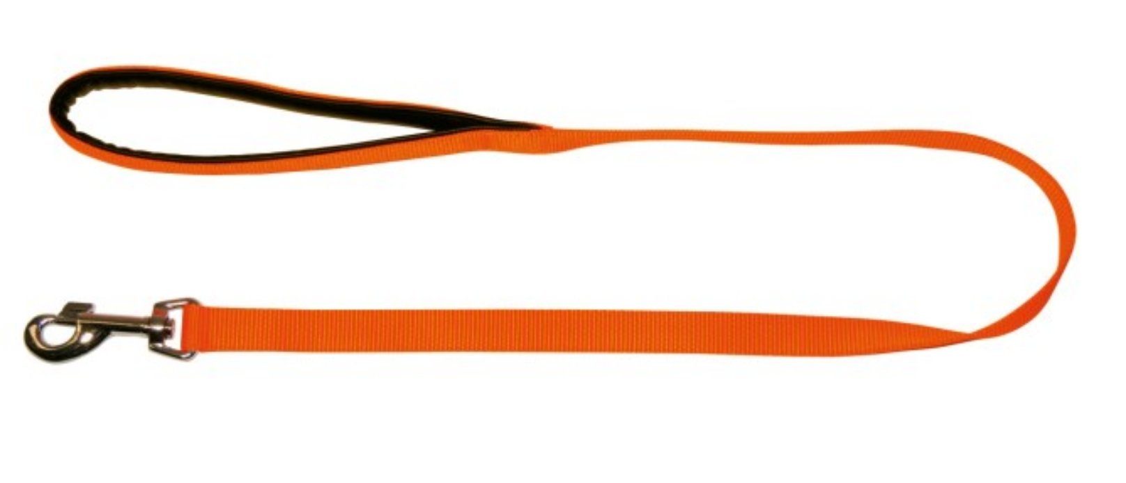 Leine Leine mit Softgriff Miami orange 100 cm 20 mm 82069
