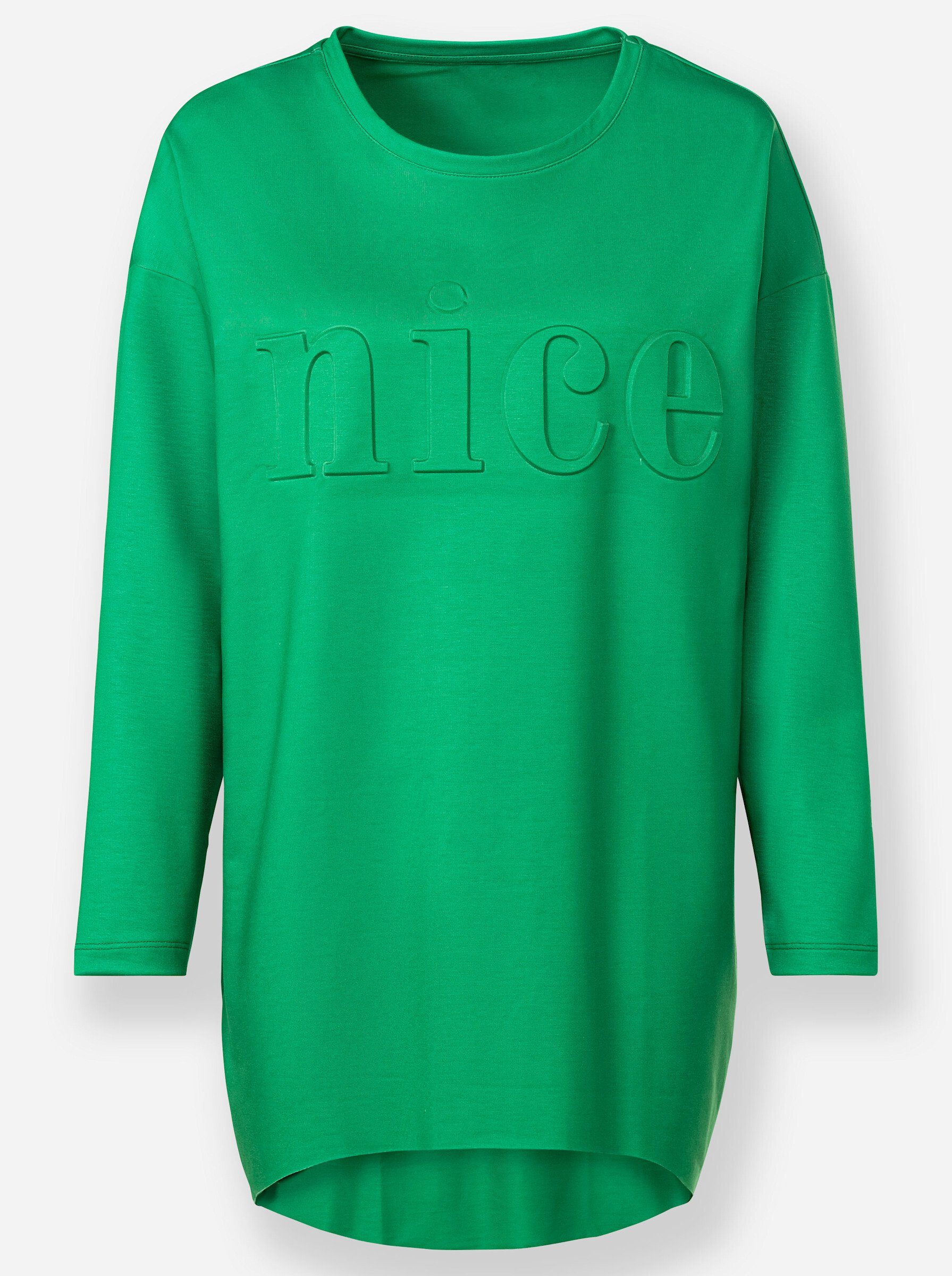 heine T-Shirt Longshirt Langarm