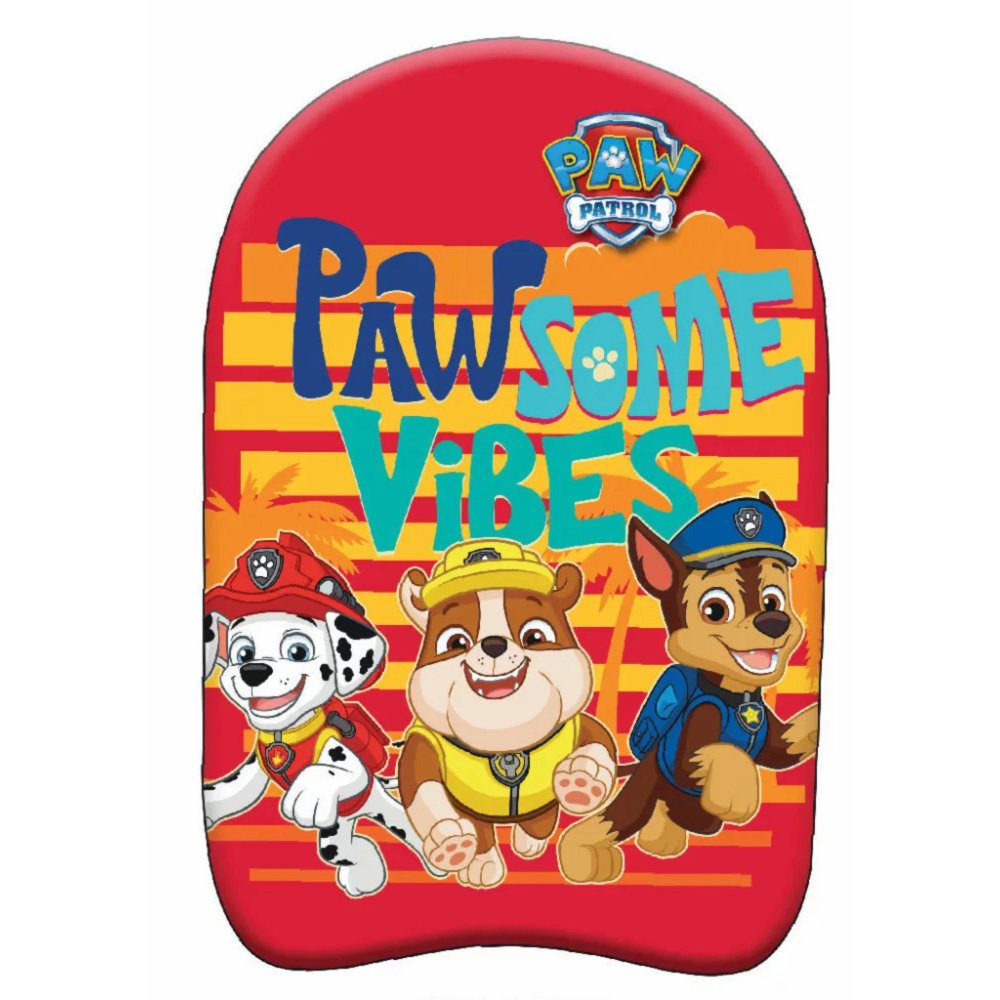 PAW PATROL Schwimmbrett Paw Patrol Kinder Schwimmboard aus festem Schaumstoff, 30x45 cm