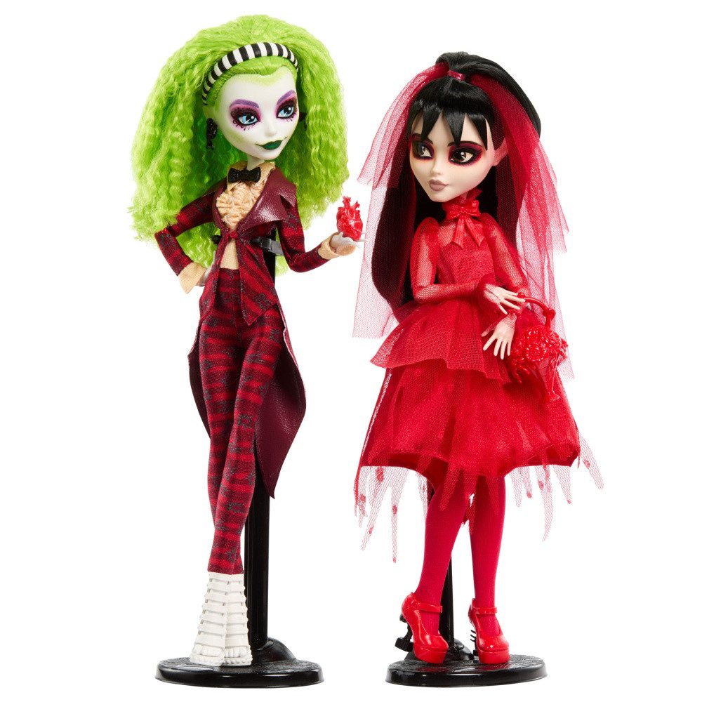 Mattel® Anziehpuppe Beetlejuice Beetlejuice Monster High Skullector Куклы 2er-Pack Betelg