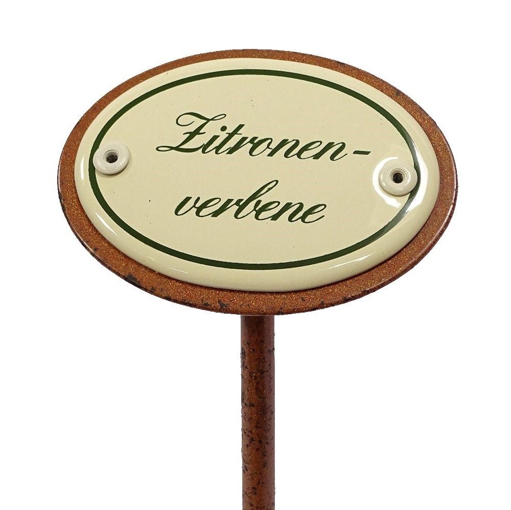 Linoows Gartenstecker Kräuterschild Zitronenverbene, Kräuterstecker (Packun günstig online kaufen