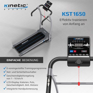 Kinetic Sports Laufband KST1650FX, klappbar, Konsole mit LCD-Display, 600 Watt Motor, bis 10 km/h