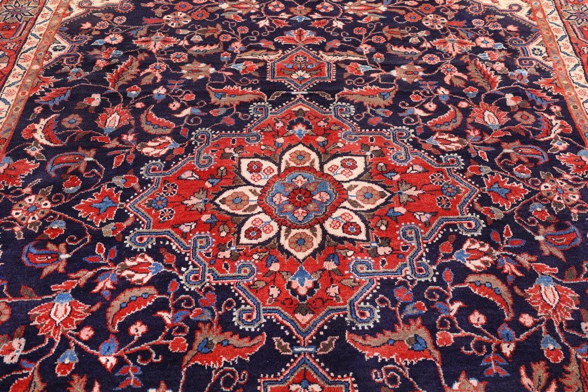 Orientteppich Hamadan rechteckig, 216x349 Trading, Nain mm Handgeknüpfter Sherkat Orientteppich Perserteppich, 8 Höhe: 