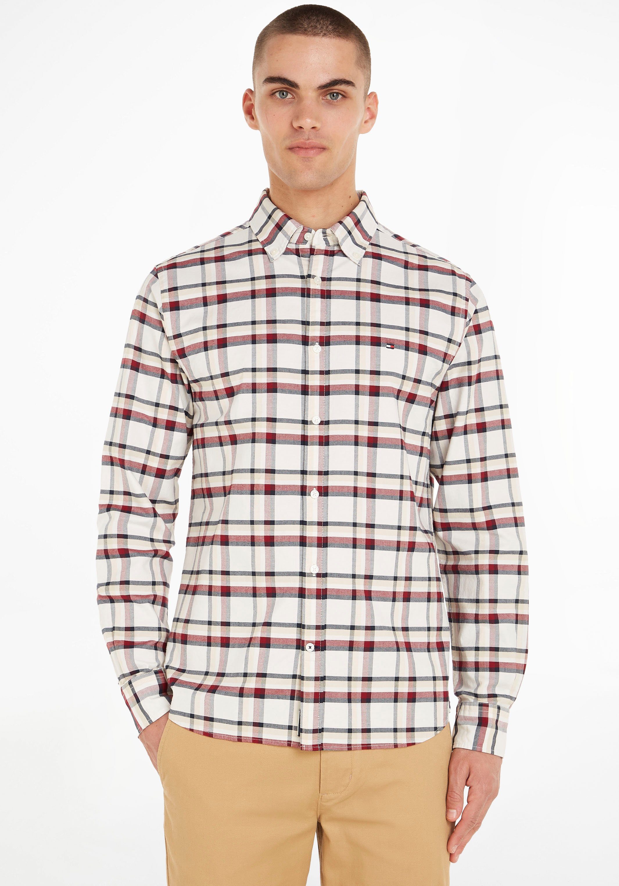 Karohemd SMALL GLOBAL STRIPE CHK RF SHIRT