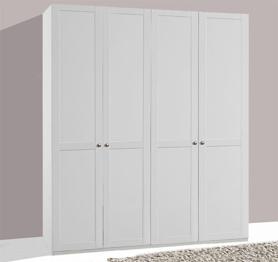 Wimex Drehtürenschrank Newport (Newport, 4-türiger Kleiderschrank) 180cm  weiß