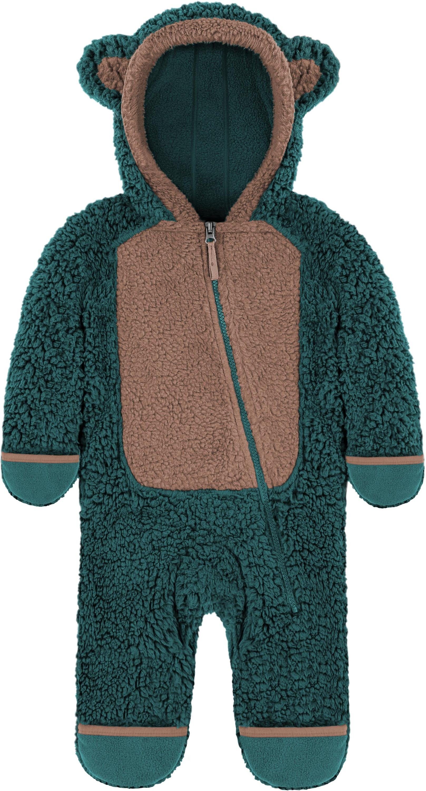 normani Fleeceoverall Kinder Teddy Overall Balivanich Baby Overall Strampler mit Kapuze für Junge und Mädchen