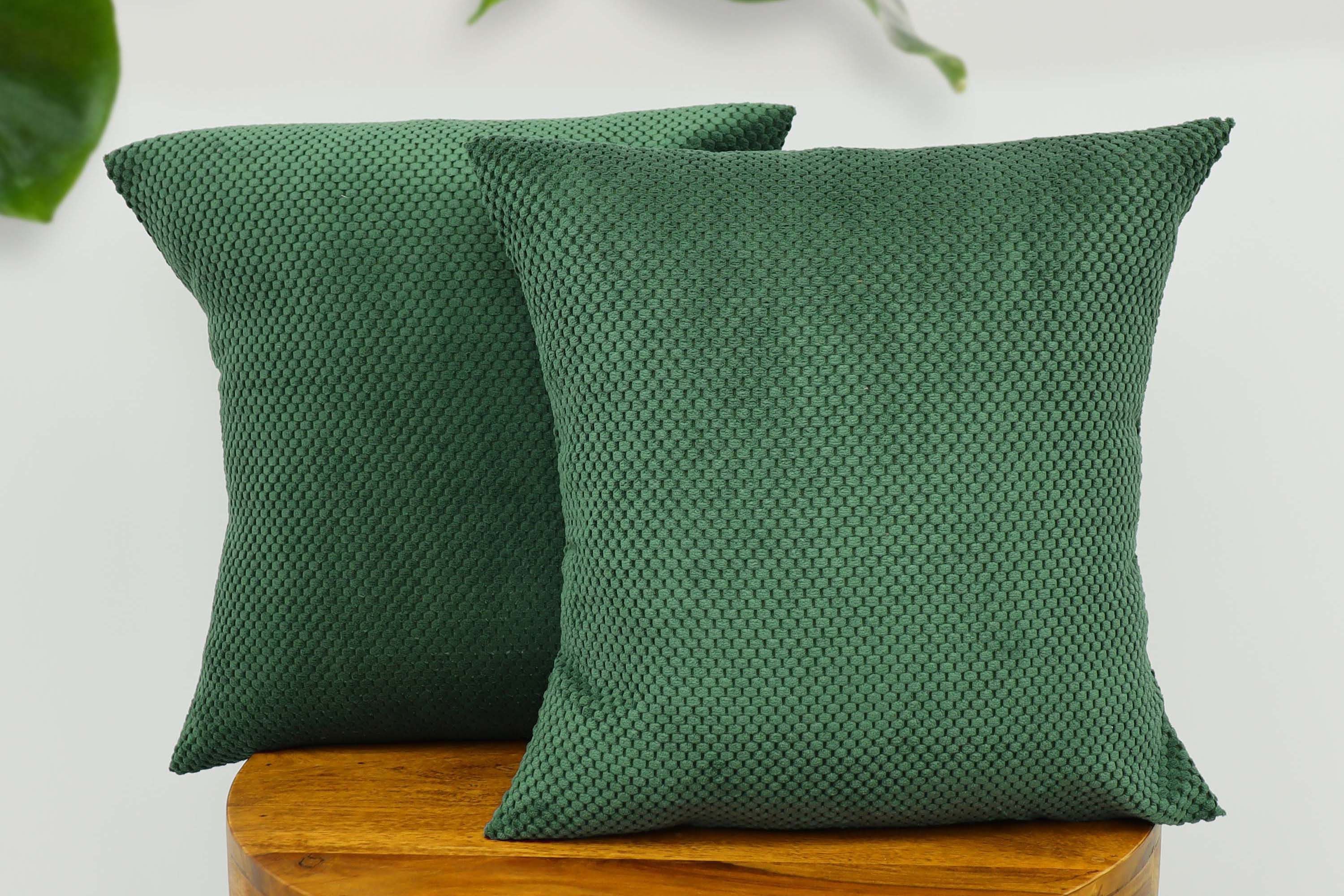 Amilian Dekokissen 2er Set Kissen - Zierkissen - Sofakissen mit Füllung und Kissenbezug, (2 Stück), Kopfkissen, Kuschelkissen, Couchkissen mit Kissenfüllung