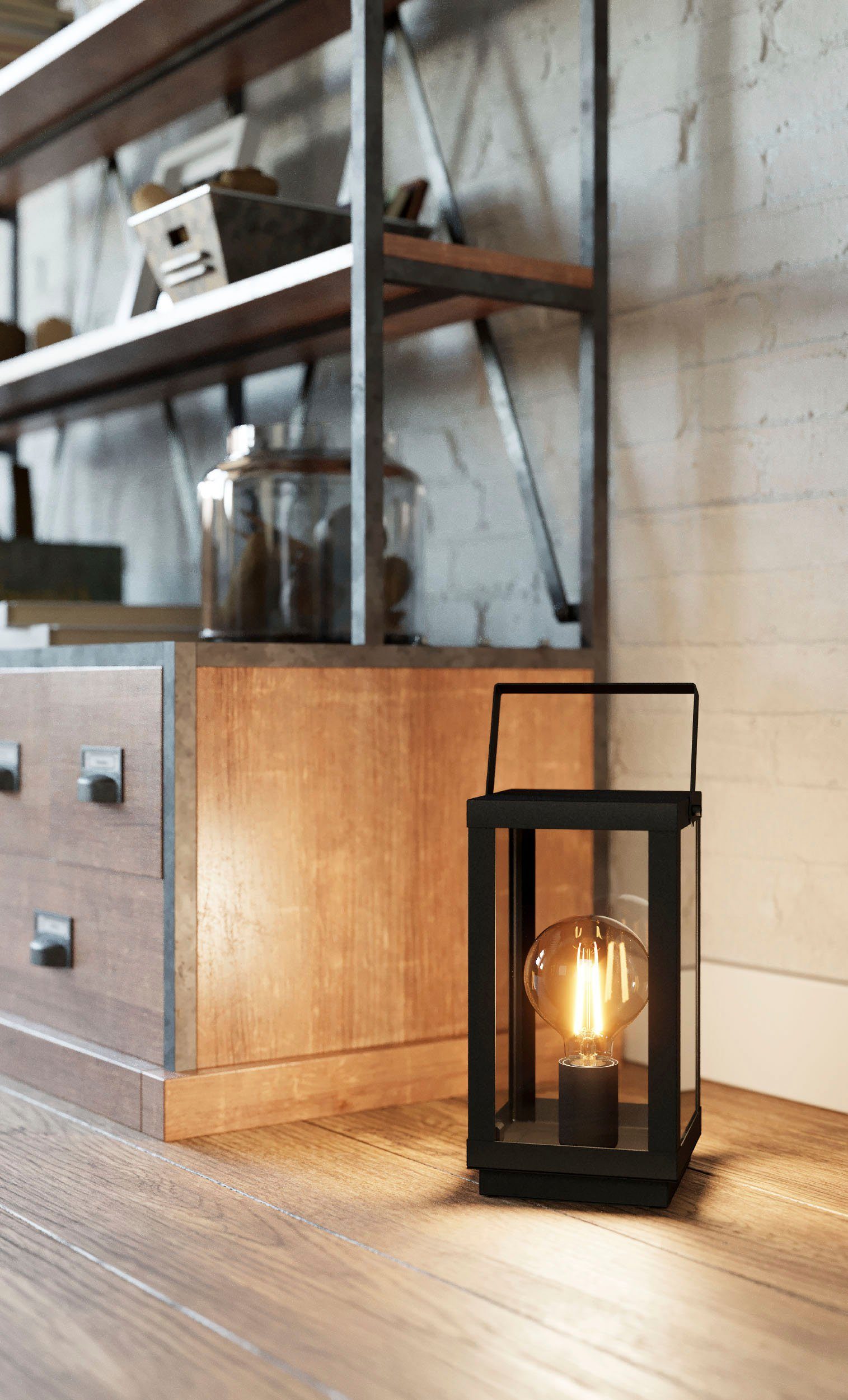 EGLO Tischleuchte BRADFORD 1, Leuchtmittel wechselbar, günstig online kaufen