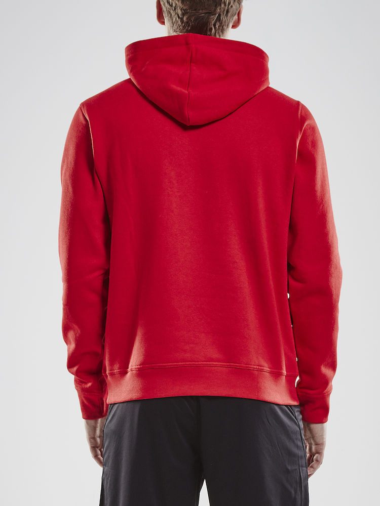 Craft Kapuzenpullover Hoodie Community (athletische Passform) rot Herren