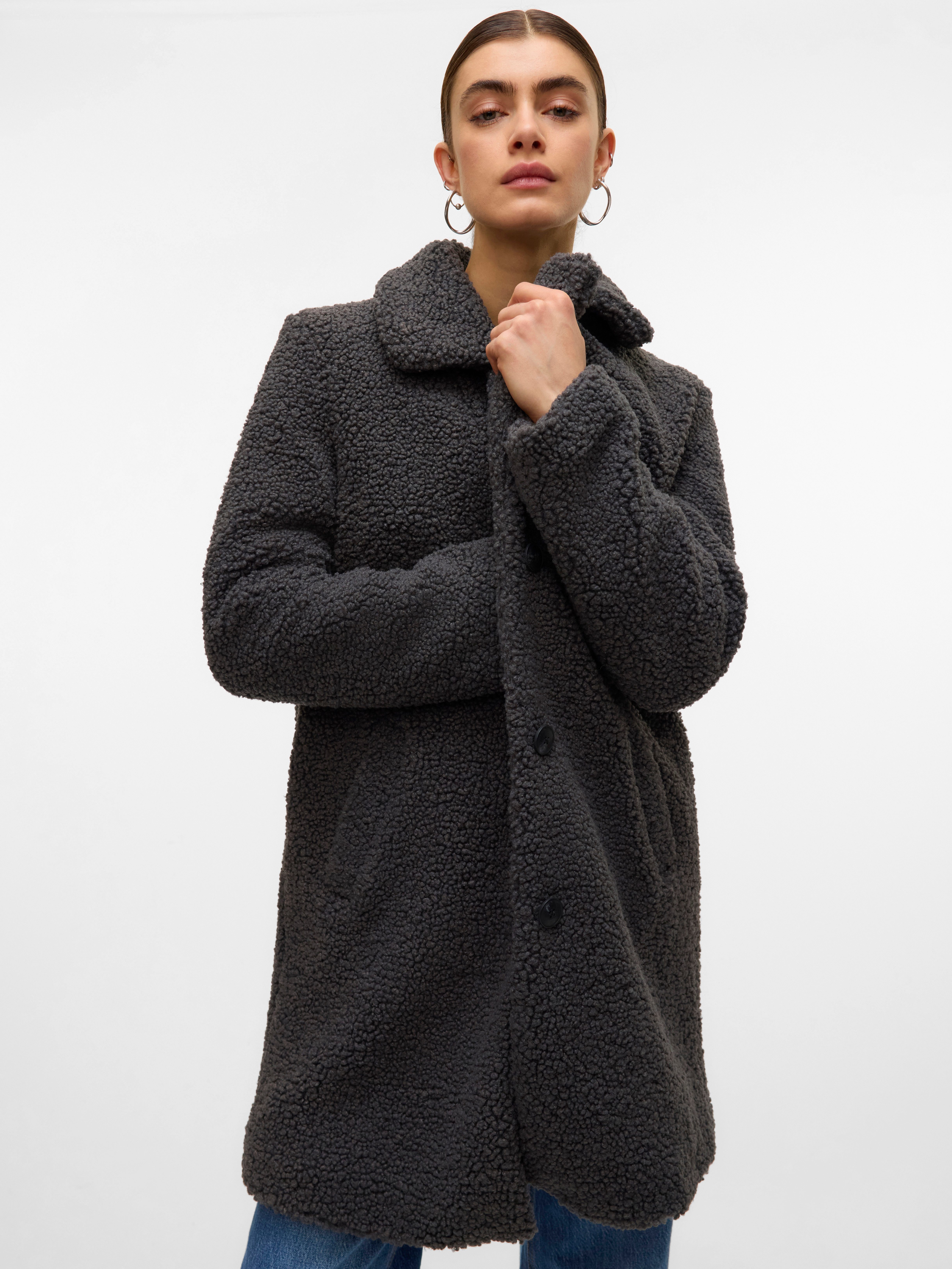 Vero Moda Kurzmantel VMKYLIE TEDDY COAT günstig online kaufen