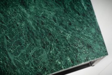 riess-ambiente Couchtisch ELEMENTS 50cm grün / schwarz, Wohnzimmer · Marmor · eckig · Metall