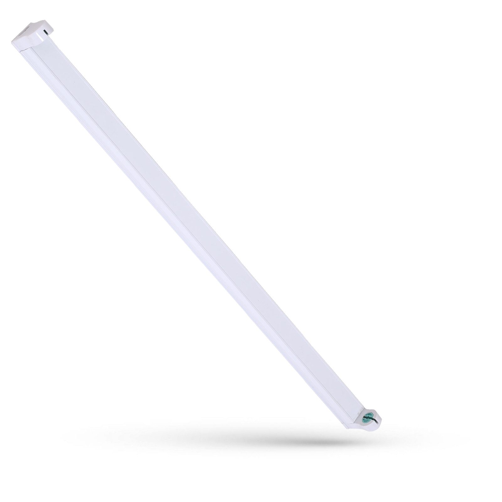 Spectrum LED Außen-Deckenleuchte 25er Pack Halterung T8 Lichtleiste 150cm für LED Röhren G13 verbindbar, Kein Leuchtmittel enthalten, MAX-Belastbarkeit 5 Leuchten in Reihe