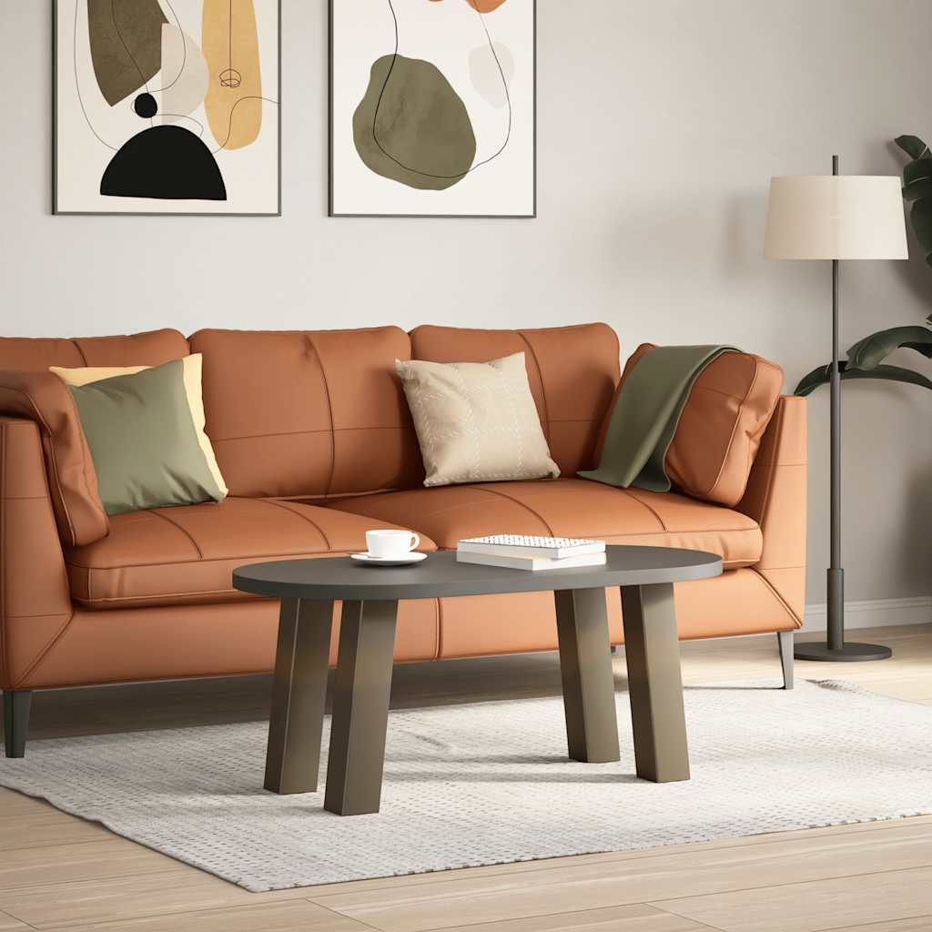 vidaXL Tischbein Couchtischbeine 4 Stk. Naturstahl 42 cm Stahl