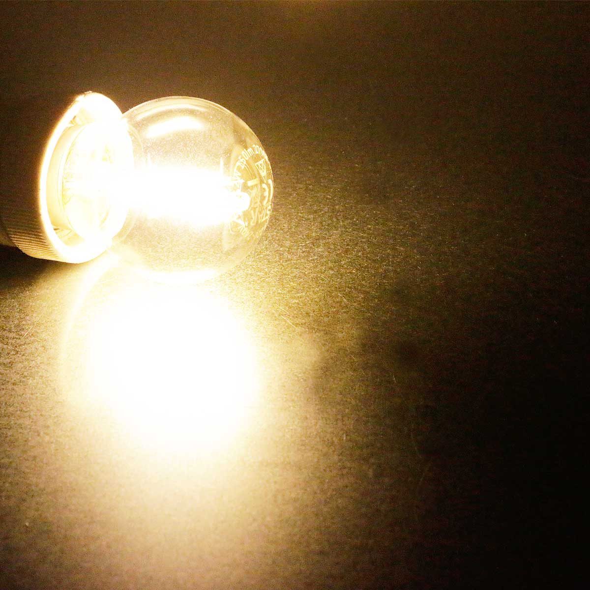 STAR TRADING LED-Leuchtmittel E27 Filament LED Birne warmweiß 2700K 150lm 360°, warmweiß
