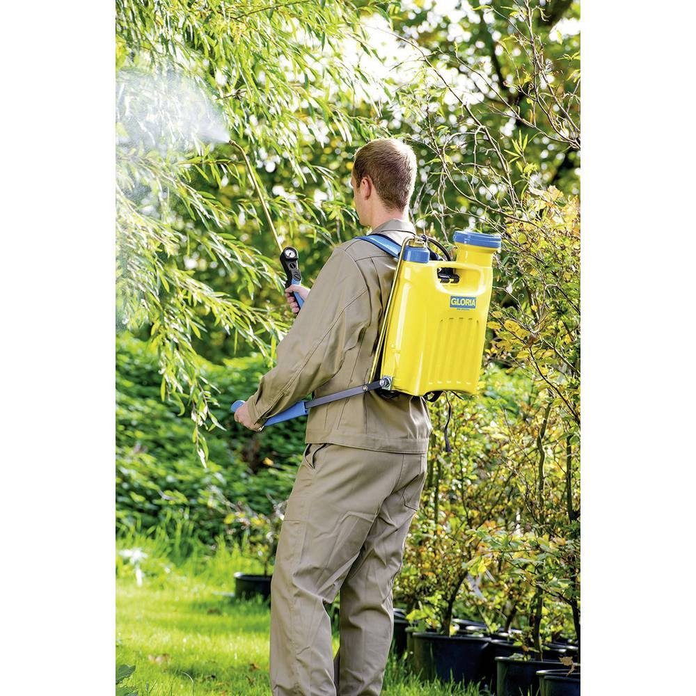 Gloria Drucksprühgerät Kolbenrückensprühgerät - 13 l Rückenspritze, Gartenspritze 000058.0000