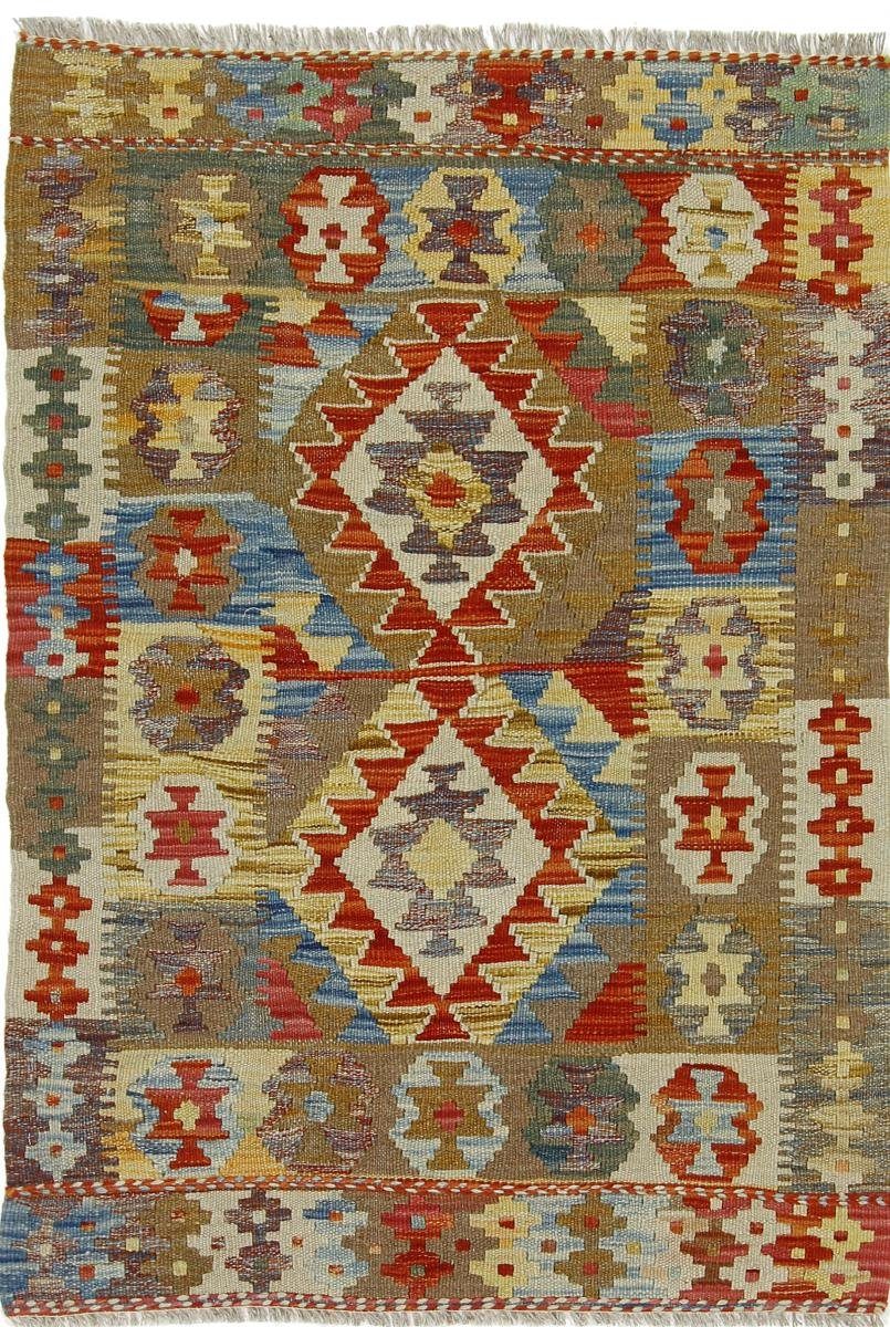 Orientteppich Kelim Afghan Heritage 80x114 Handgewebter Moderner Orientteppich, Nain Trading, rechteckig, Höhe: 3 mm