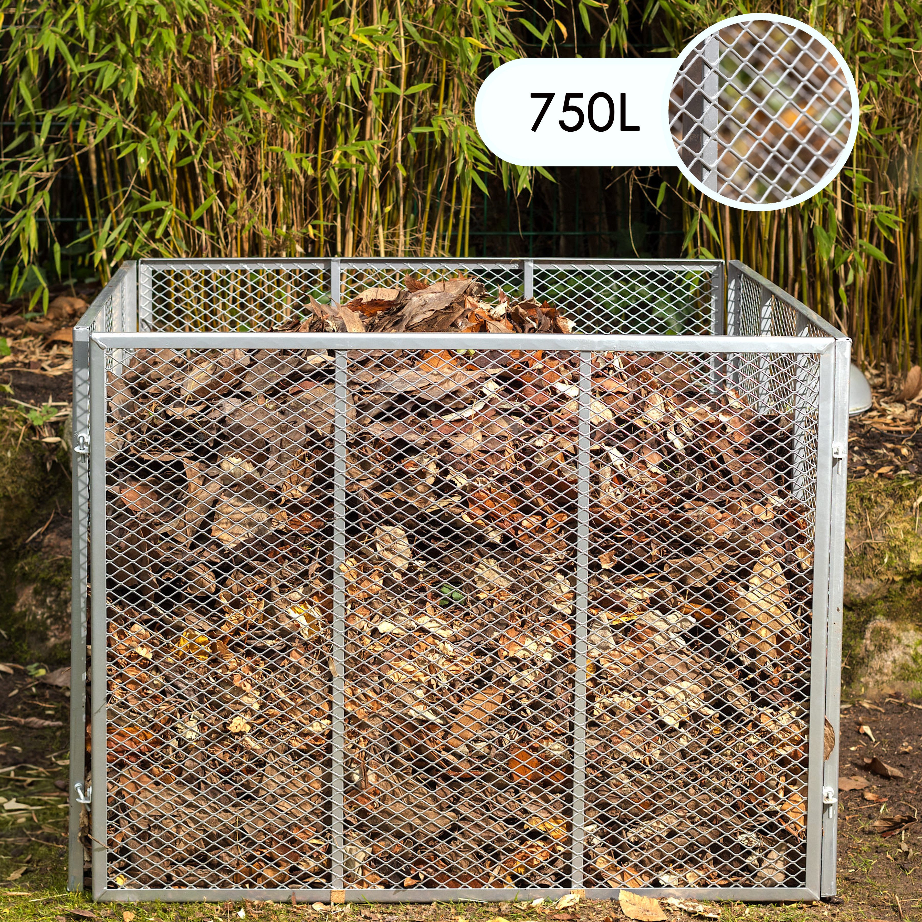 HomeBee Komposter Gartenkomposter, 750 l, (Gartenkomposter mit