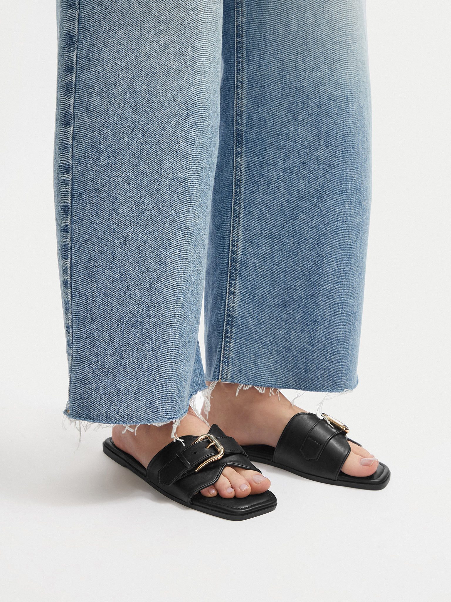Jenny Jenny Damen Flip-Flops Schwarz RS24SS03-160 Badepantolette