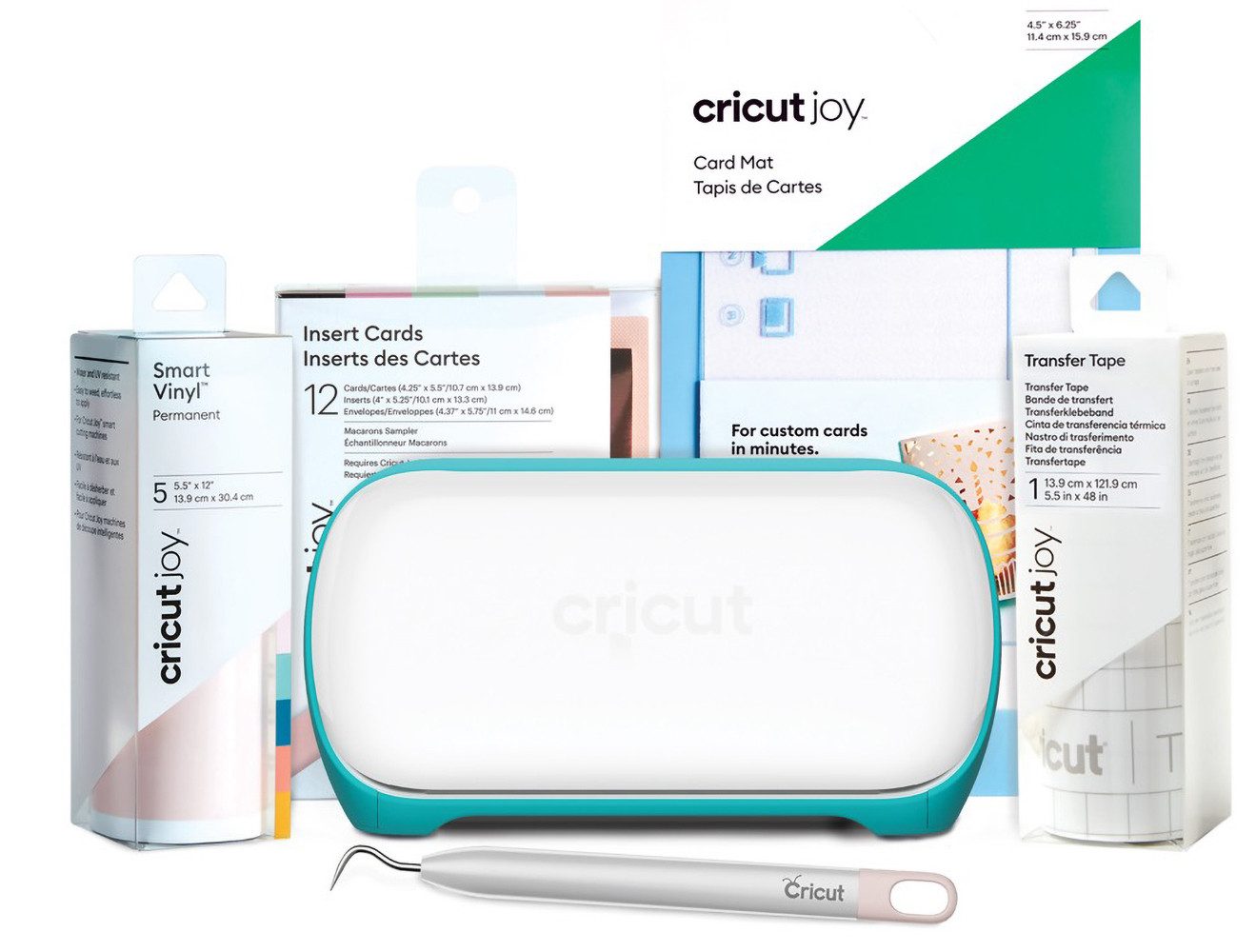 Cricut Papierschneidegerät Joy Starter Bundle NEW, Bluetooth-Funktion
