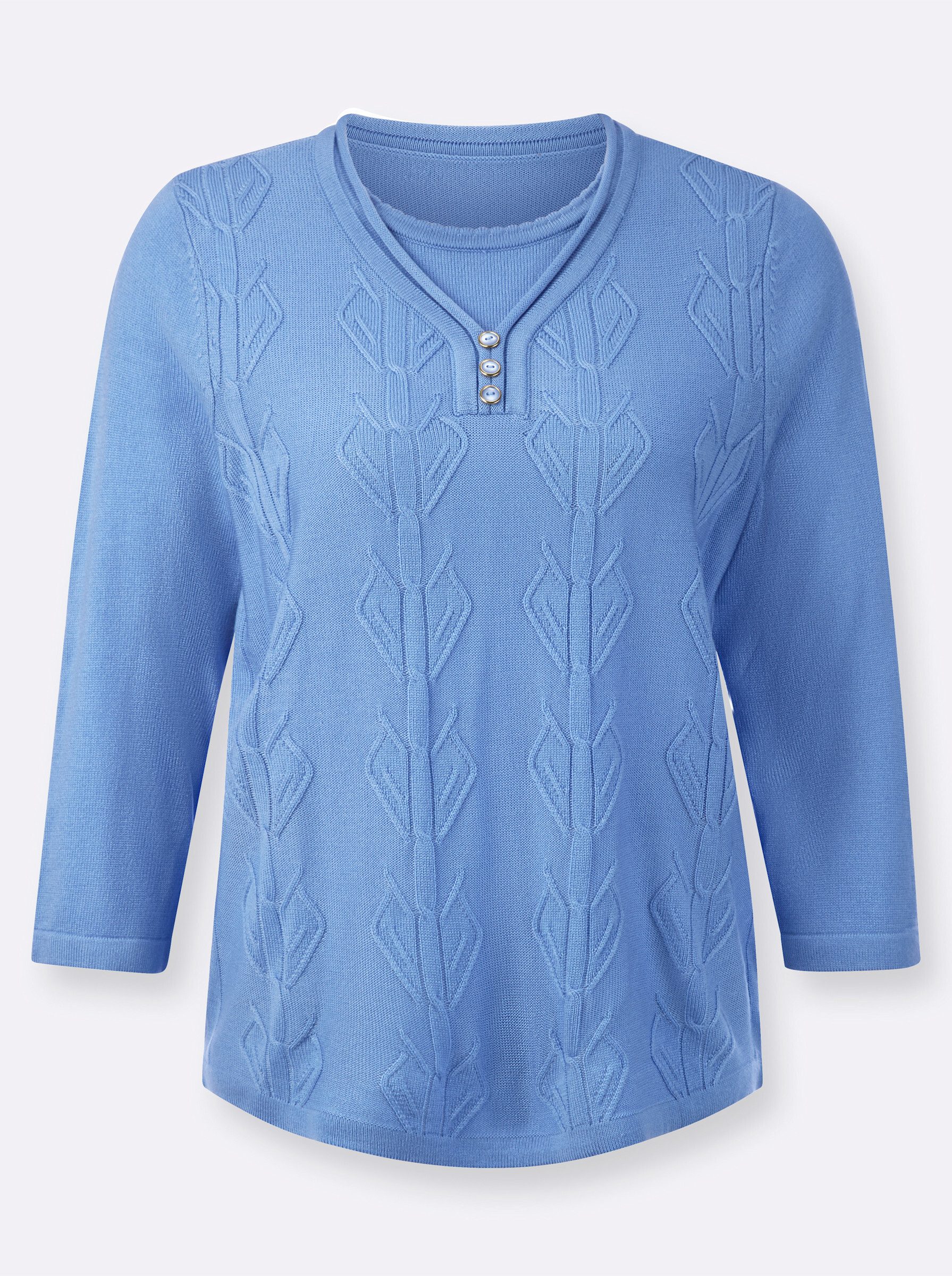 Witt Strickpullover 3/4-Arm-Pullover 3/4-Arm